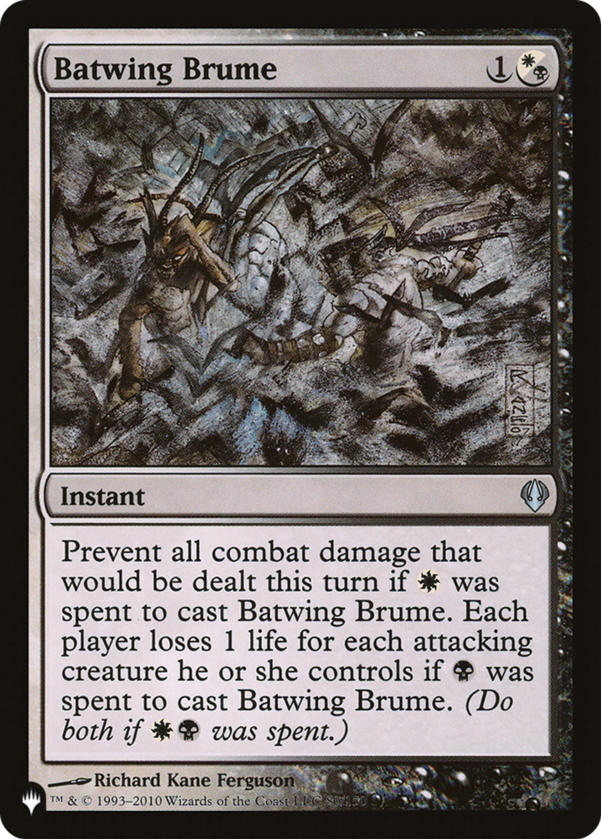 Brume de chauves-souris — The List — Magic: The Gathering