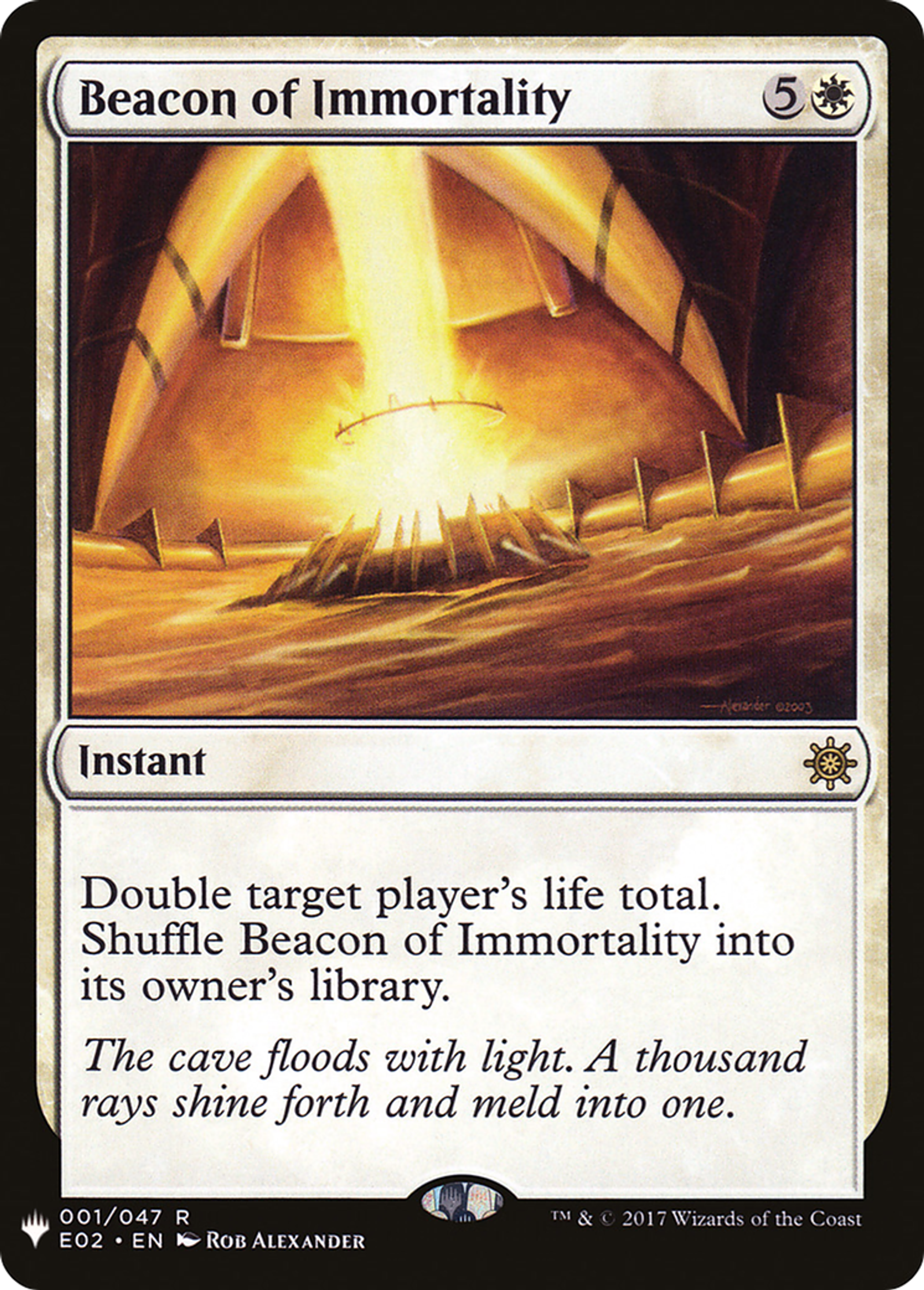 Flambeau de l'Immortalité — The List — Magic: The Gathering