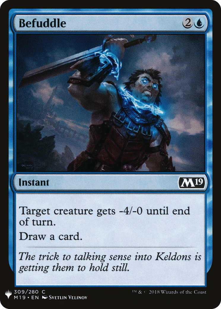 Befuddle — The List — Magic: The Gathering