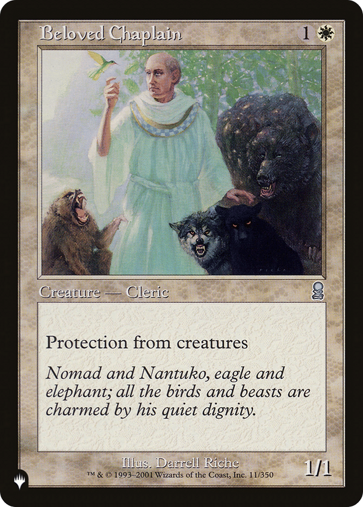 Beloved Chaplain — The List — Magic: The Gathering
