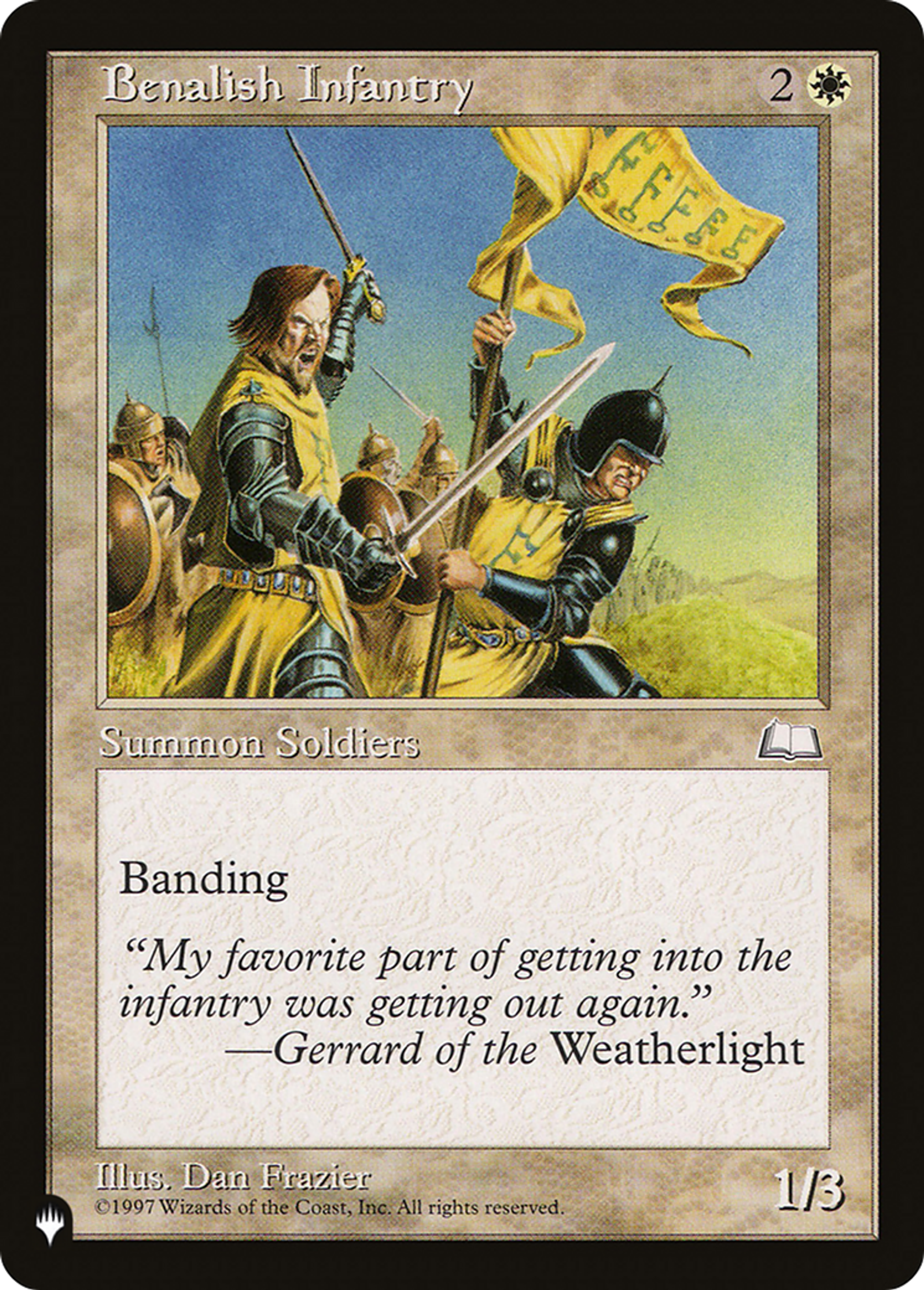 Infanterie bénaliane — The List — Magic: The Gathering