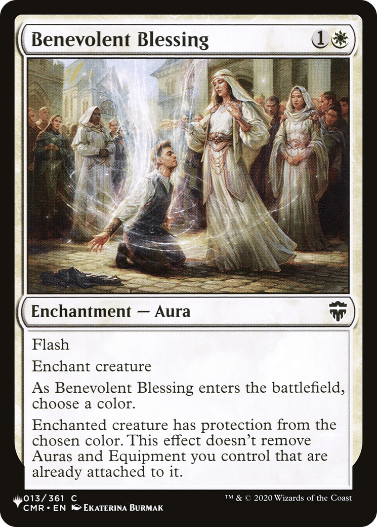 Benevolent Blessing — The List — Magic: The Gathering