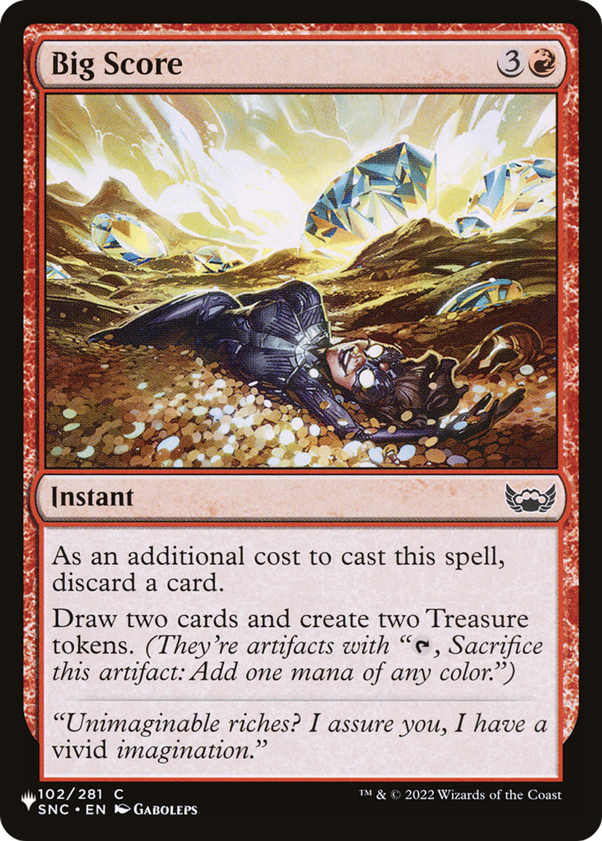 Big Score — The List — Magic: The Gathering