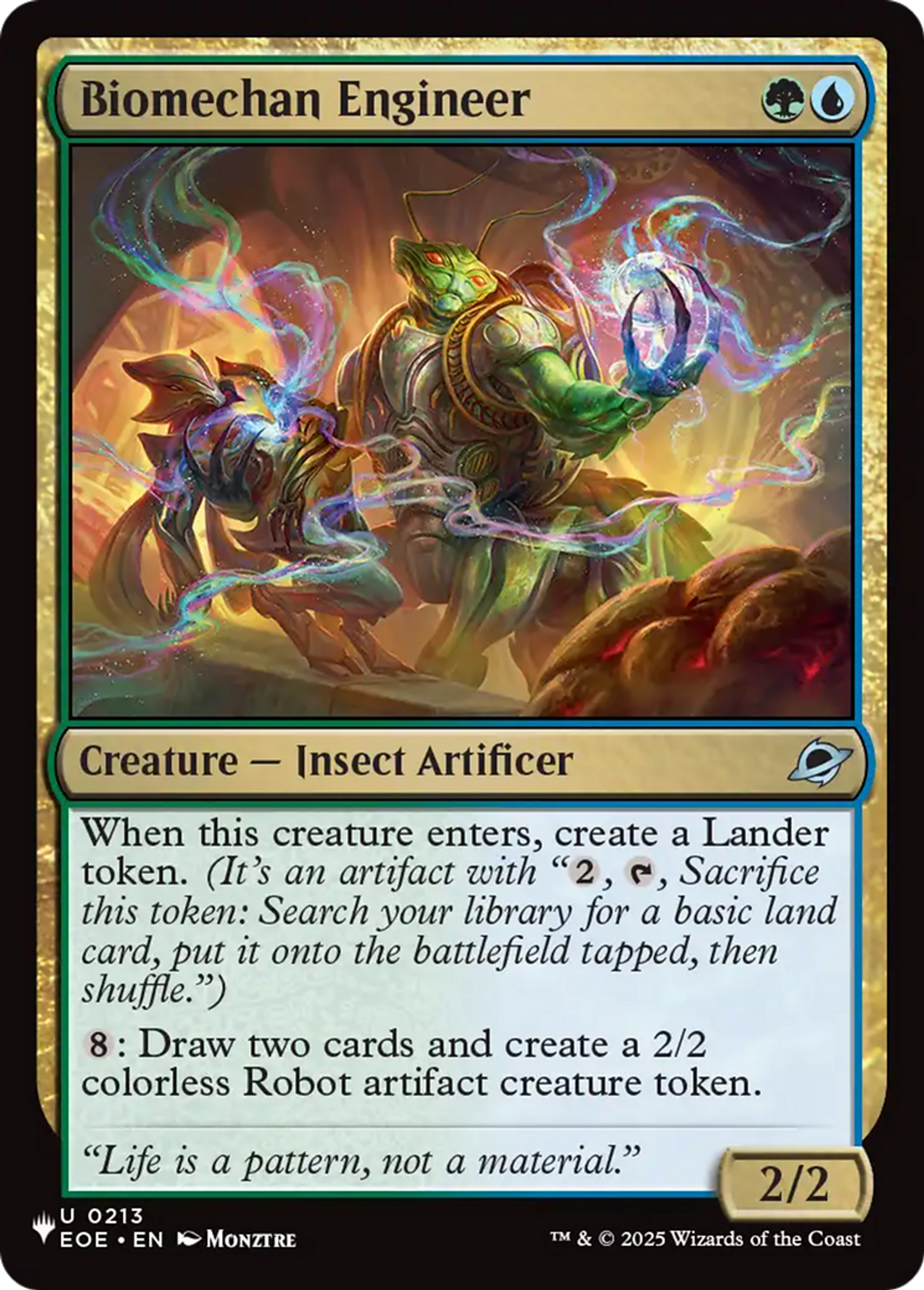 Biomechan Engineer — The List — Magic: The Gathering