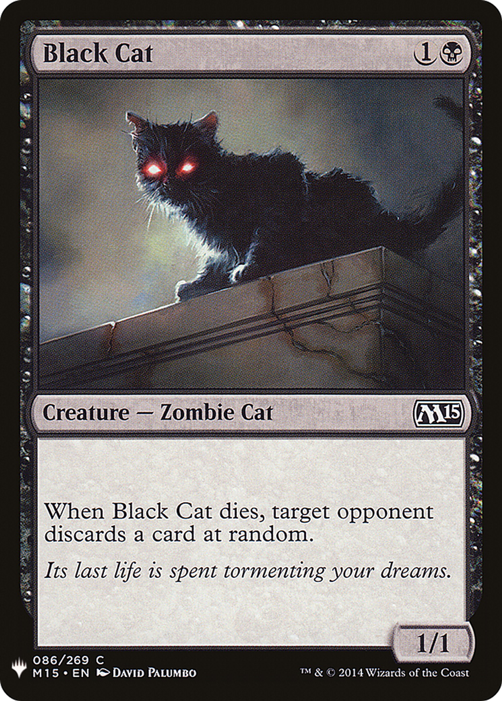 Chat noir — The List — Magic: The Gathering