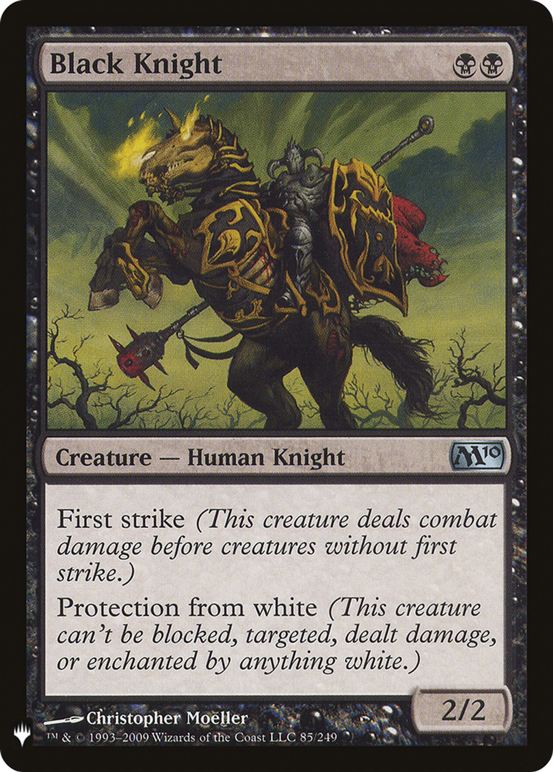 Black Knight — The List — Magic: The Gathering