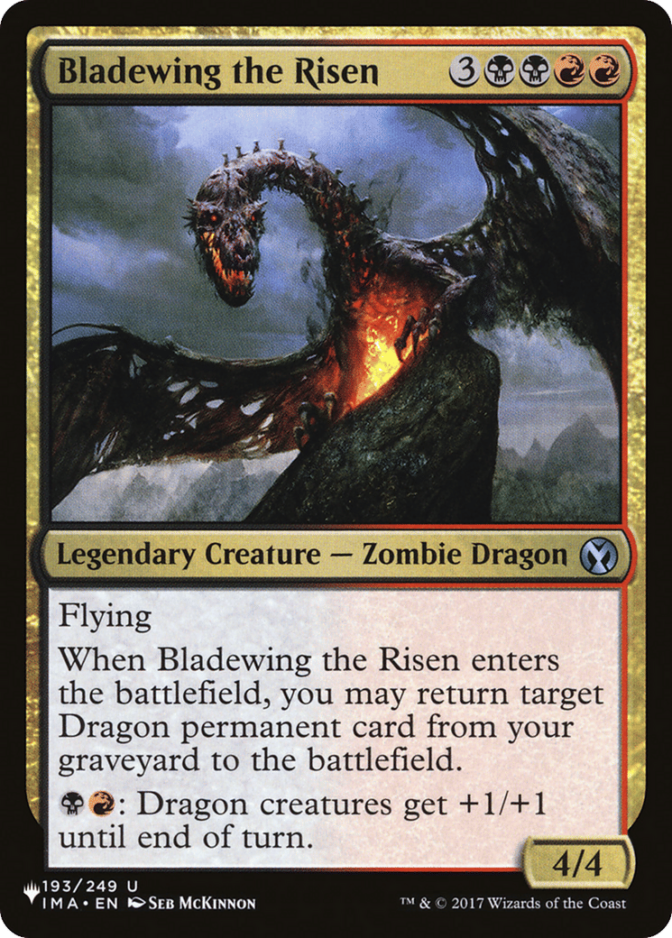 Bladewing the Risen — The List — Magic: The Gathering