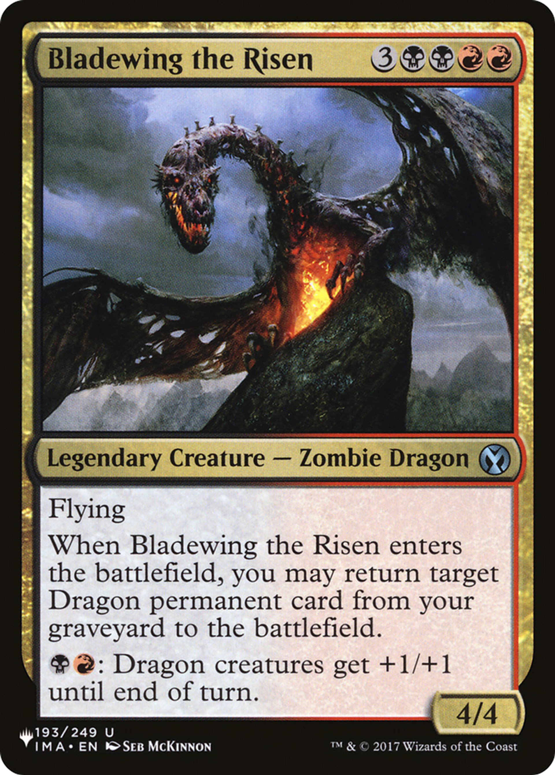 Bladewing the Risen — The List — Magic: The Gathering