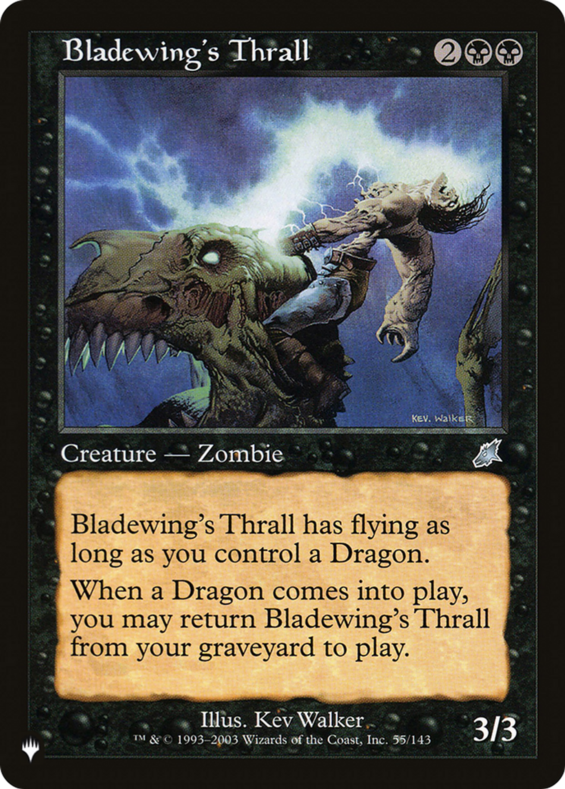 Serviteur d'Ailelame — The List — Magic: The Gathering