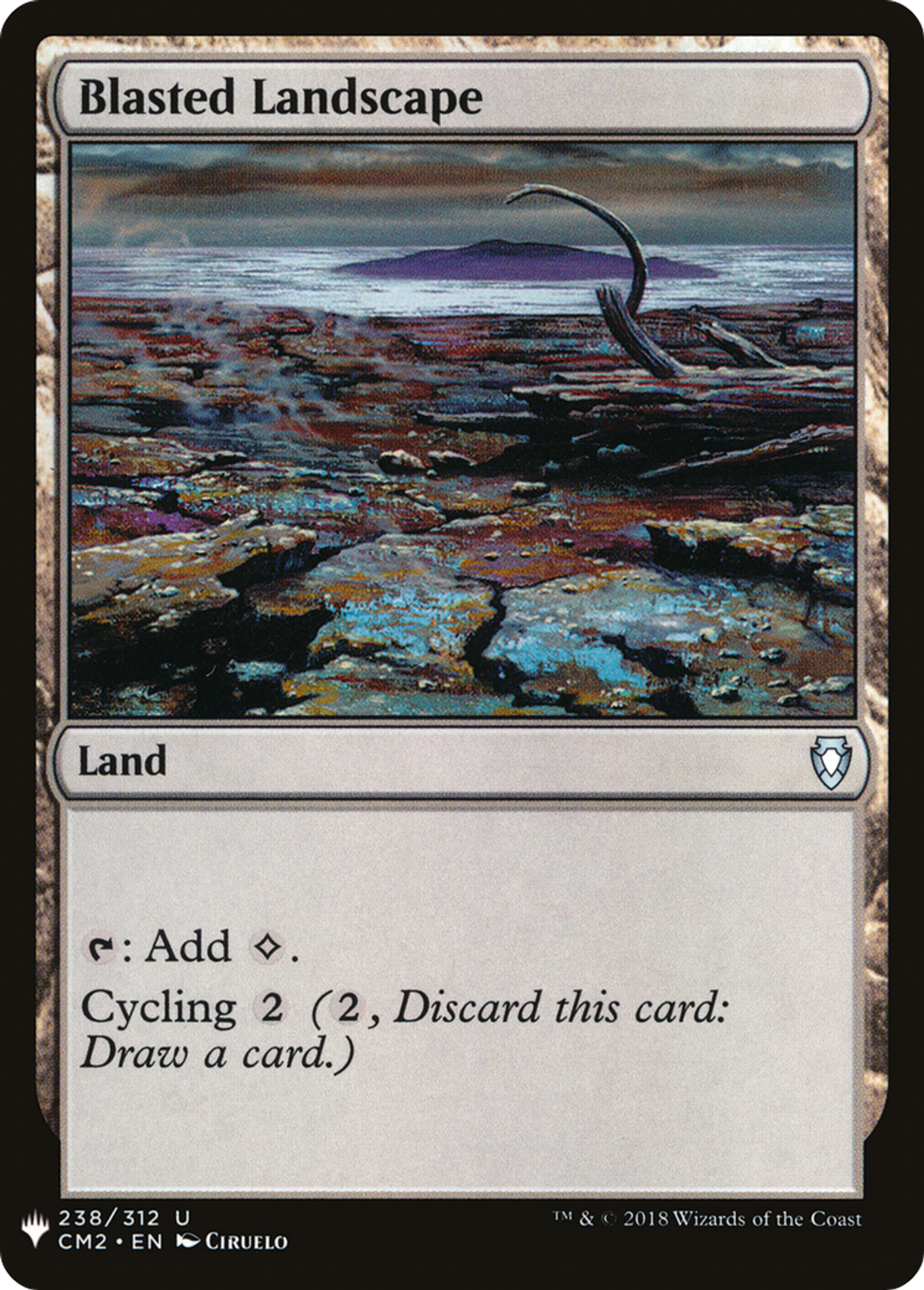 Blasted Landscape — The List — Magic: The Gathering