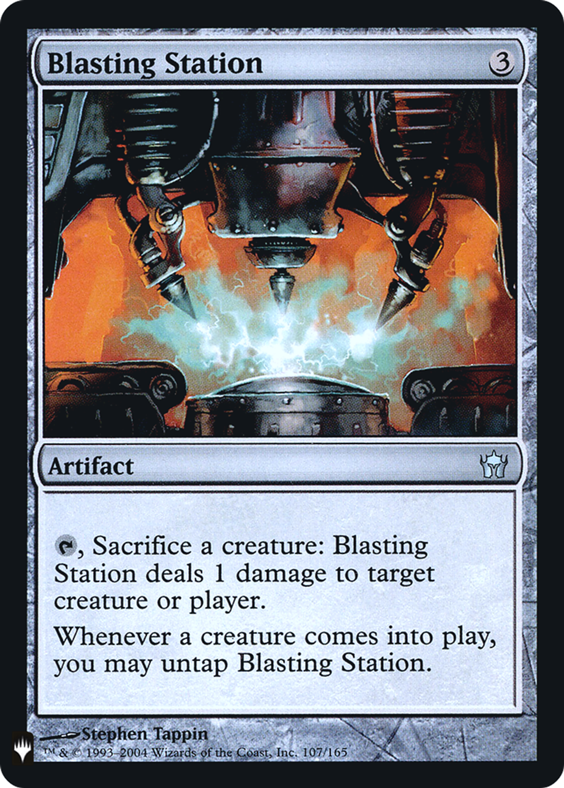Poste de déflagration — The List — Magic: The Gathering
