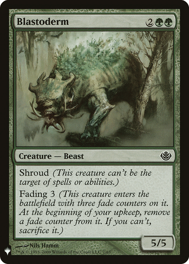 Blastoderm — The List — Magic: The Gathering