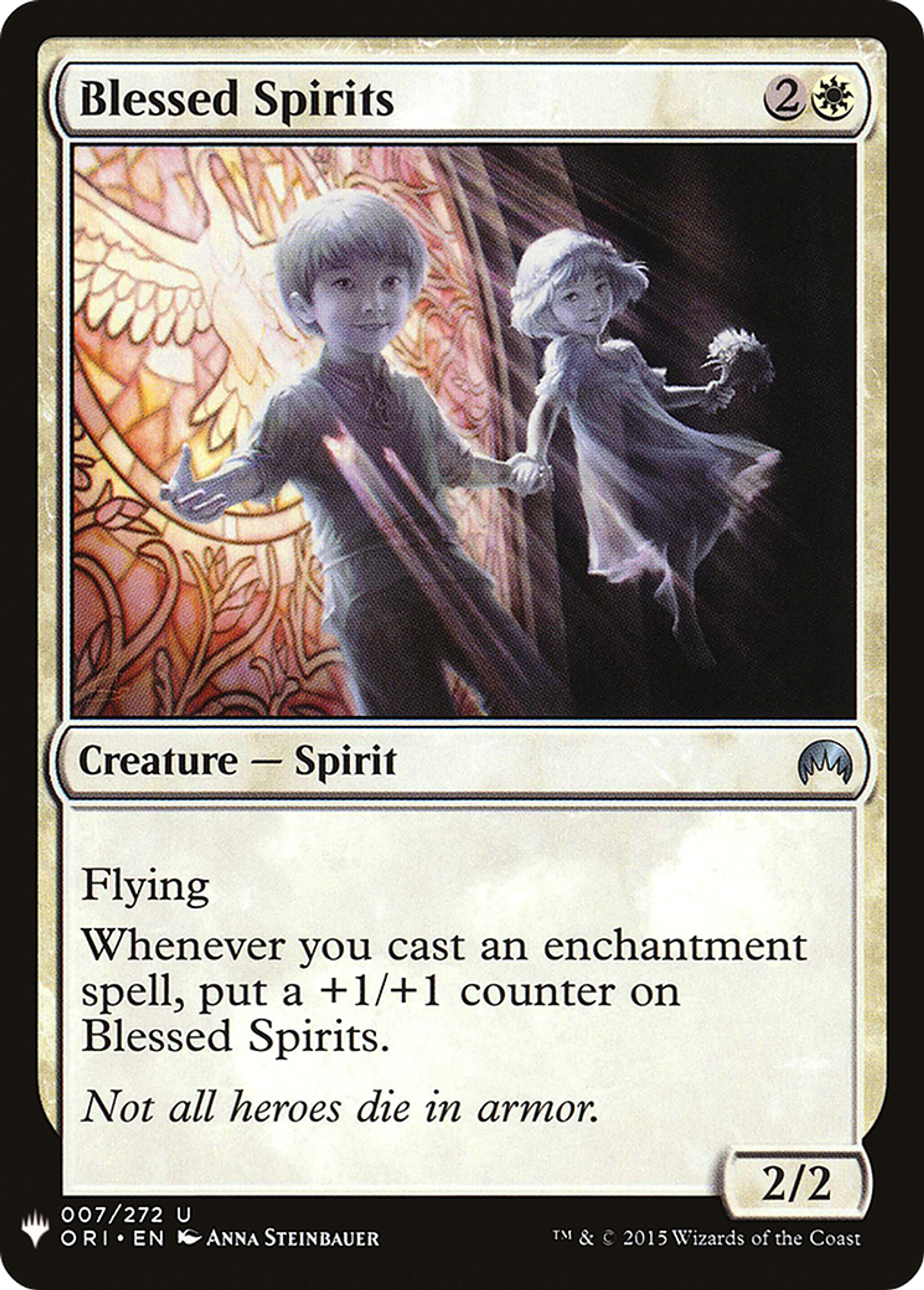 Blessed Spirits — The List — Magic: The Gathering