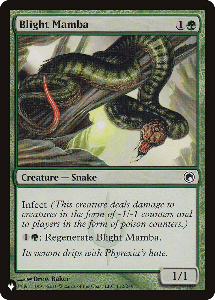 Blight Mamba — The List — Magic: The Gathering