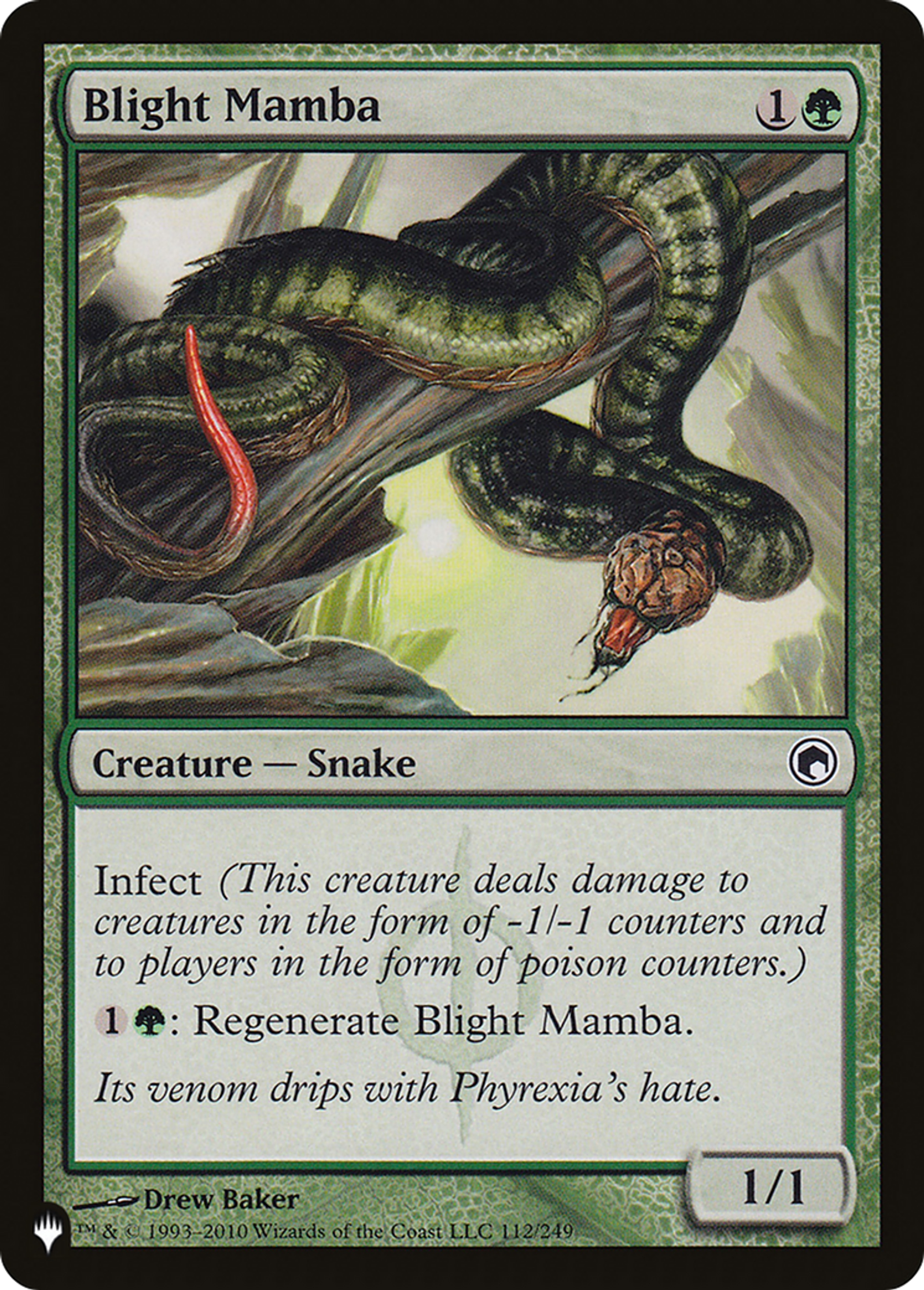 Blight Mamba — The List — Magic: The Gathering