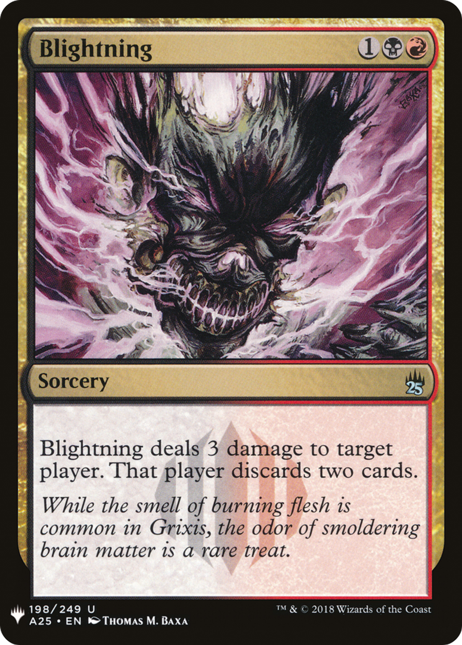 Éclair de flétrissement — The List — Magic: The Gathering