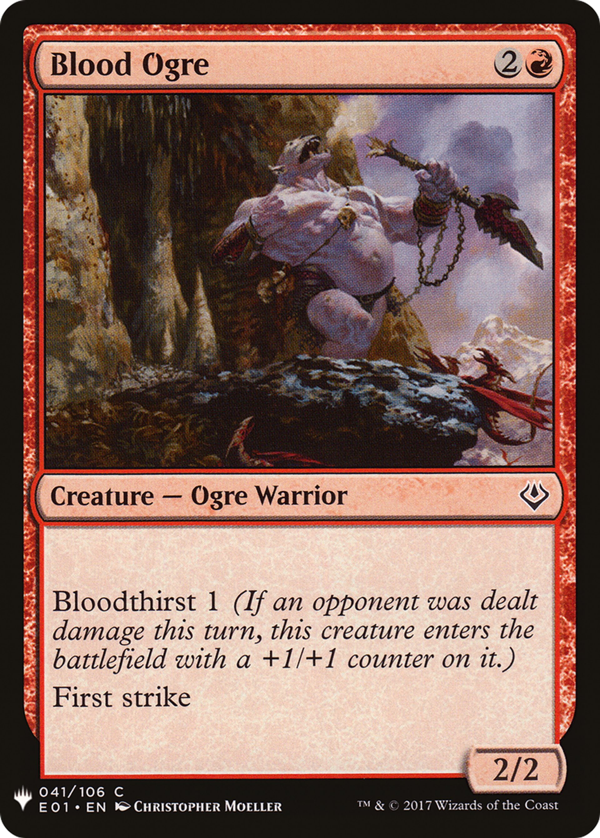 Blood Ogre — The List — Magic: The Gathering