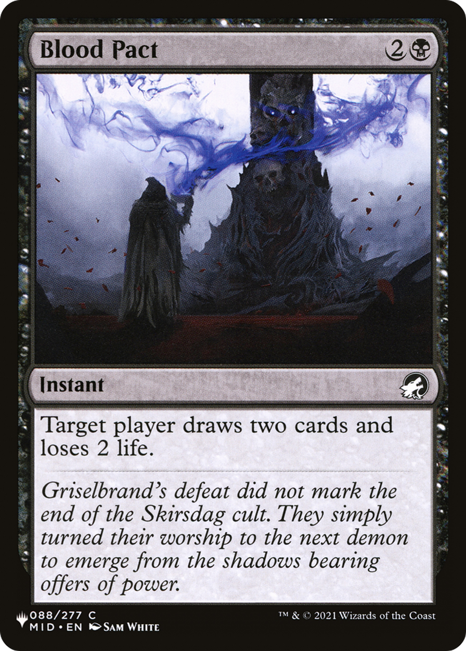 Blood Pact — The List — Magic: The Gathering