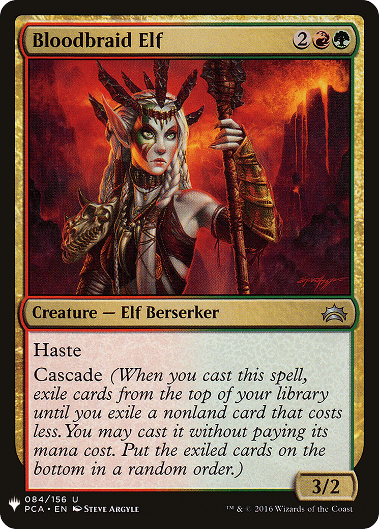 Bloodbraid Elf — The List — Magic: The Gathering
