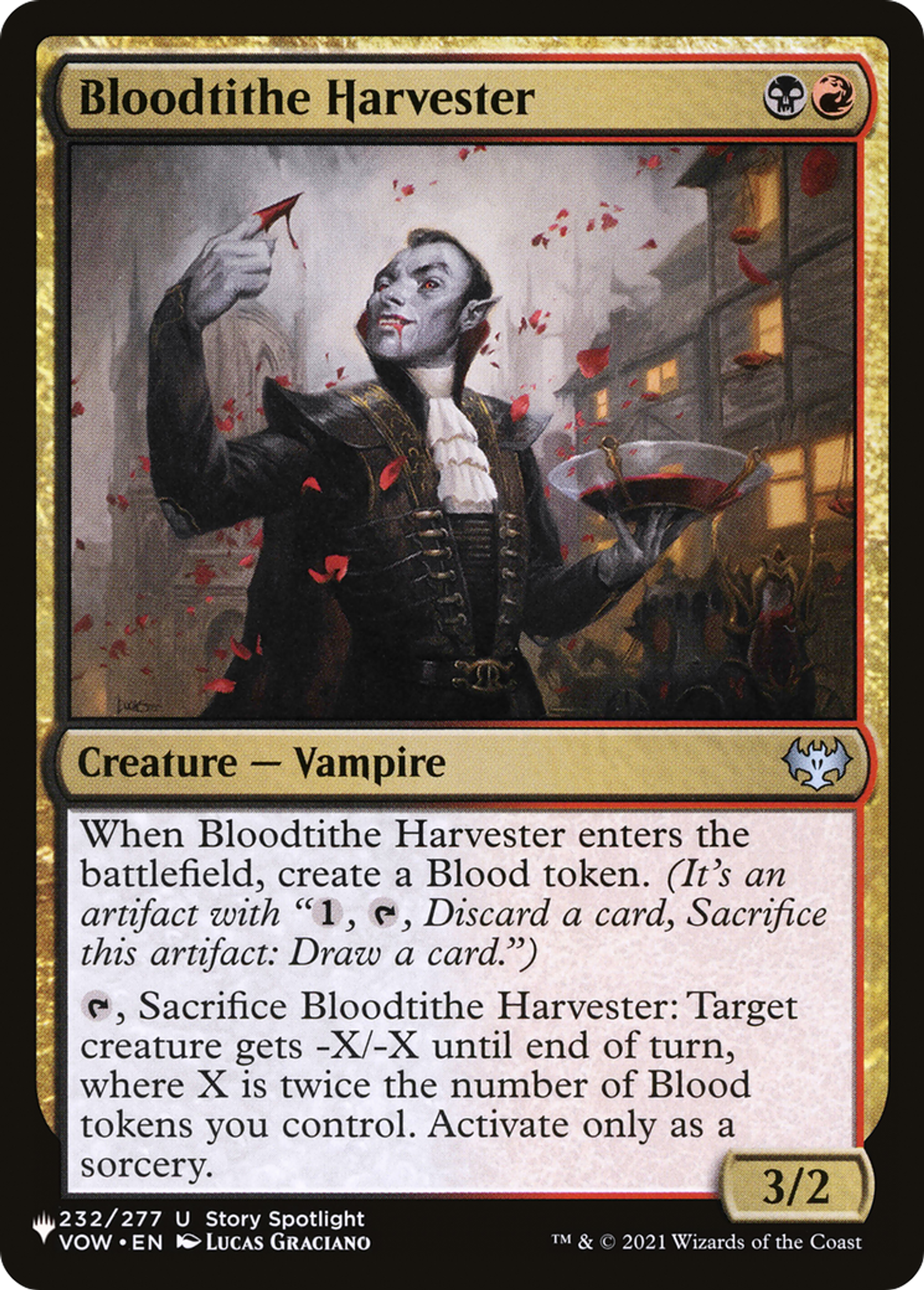 Moissonneur de la dîme de sang — The List — Magic: The Gathering