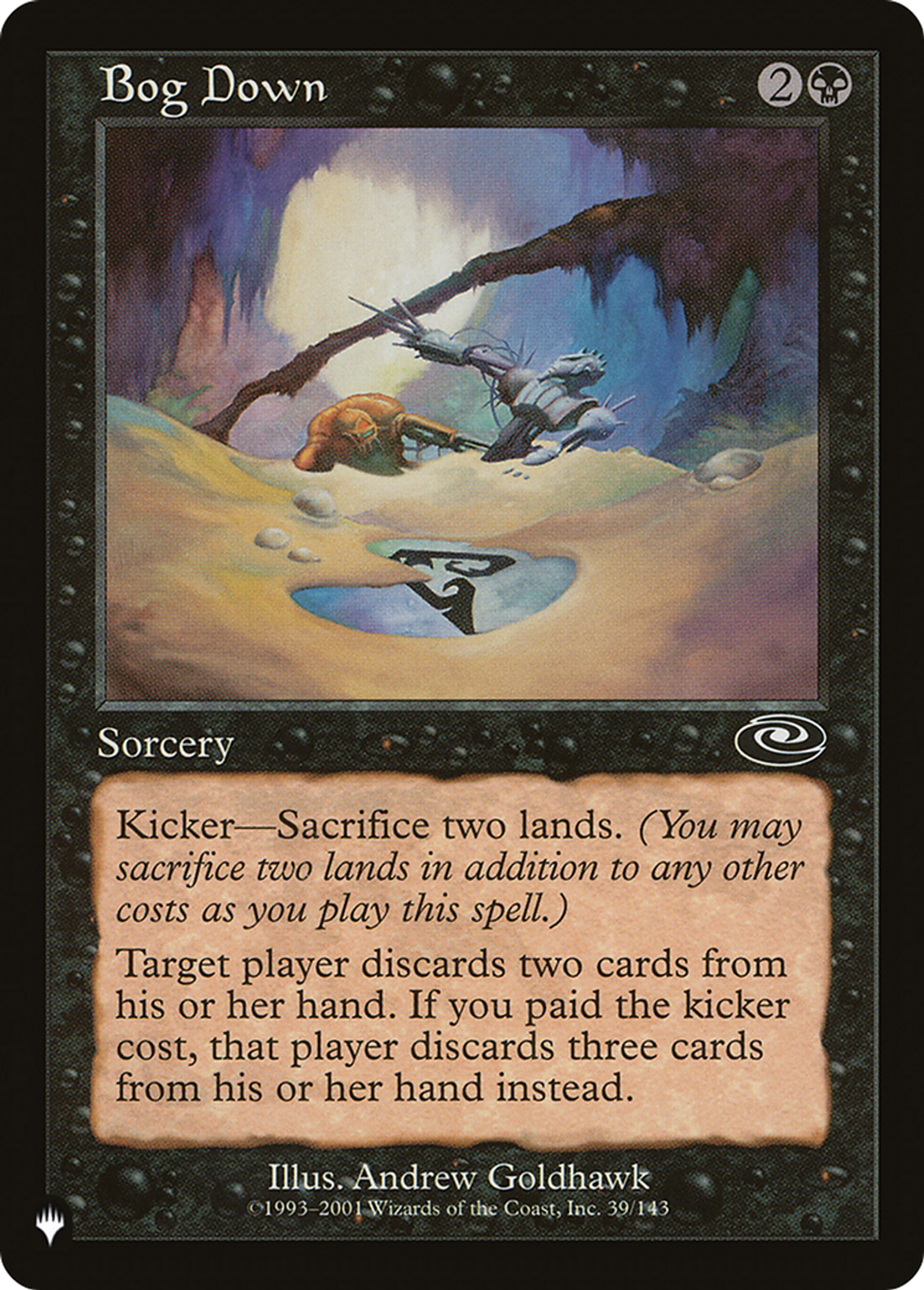 Bog Down — The List — Magic: The Gathering