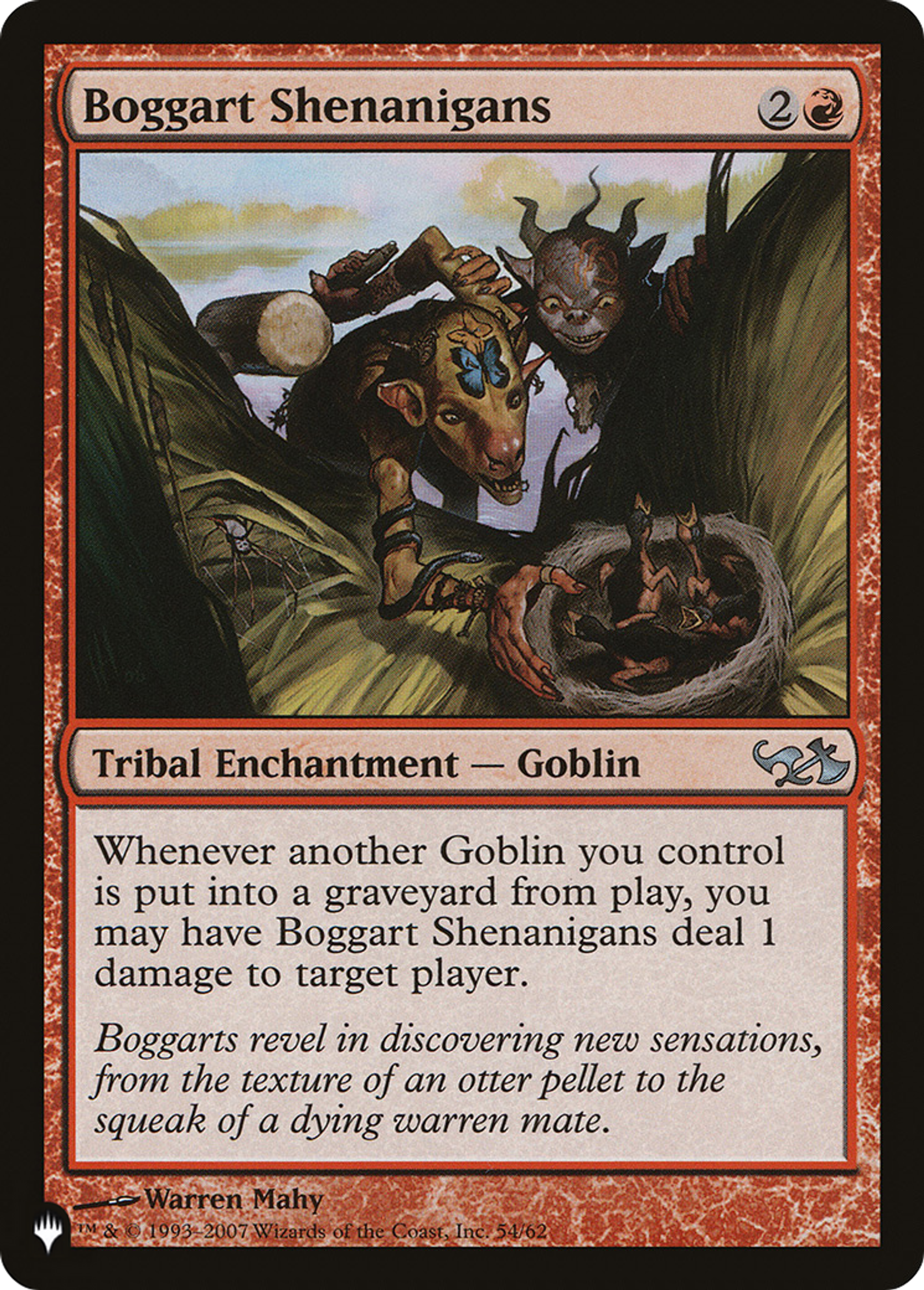 Boggart Shenanigans — The List — Magic: The Gathering
