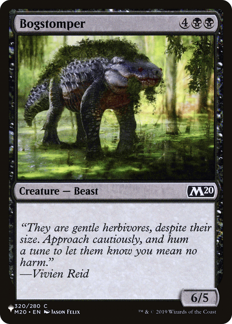 Bogstomper — The List — Magic: The Gathering