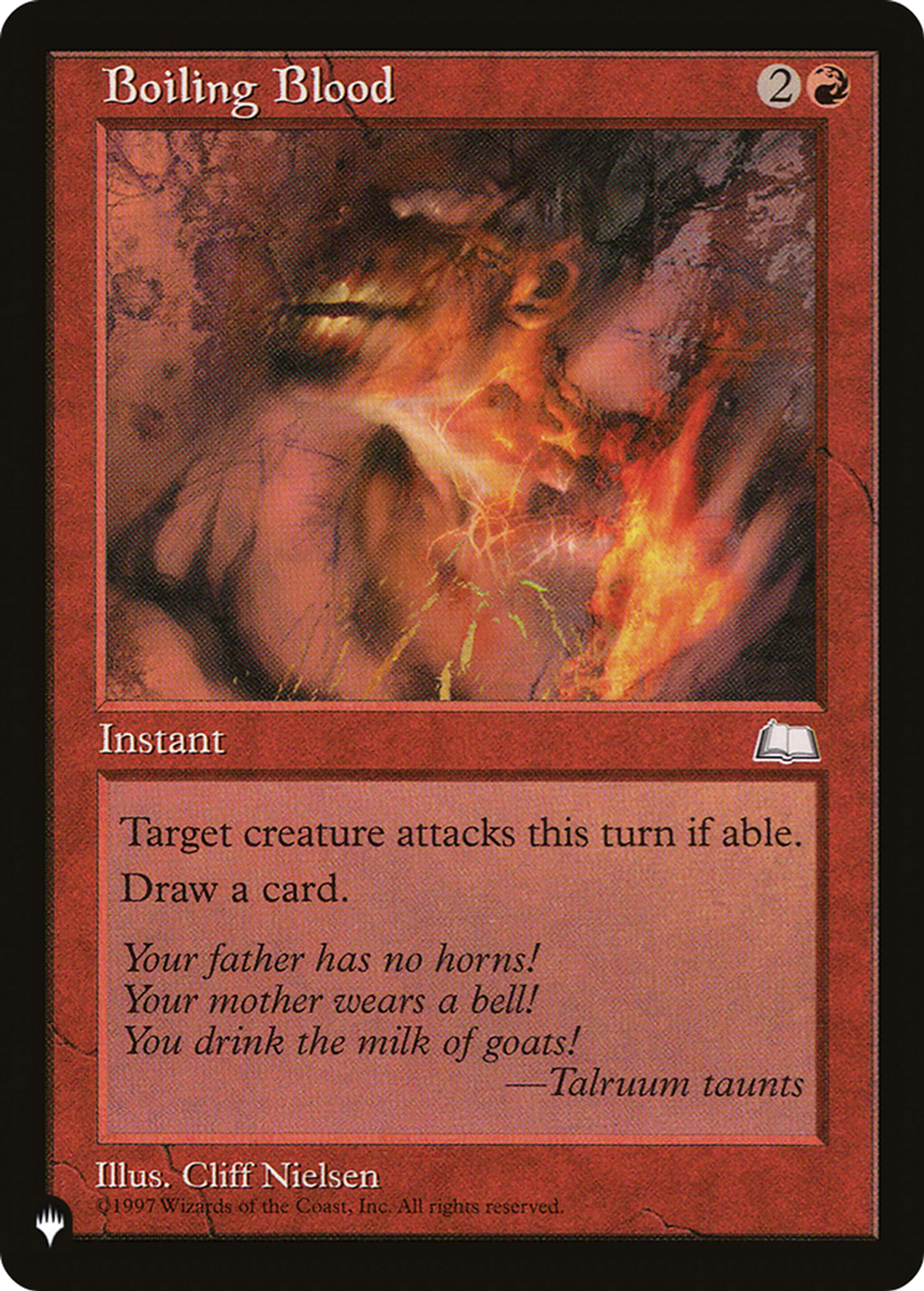 Sang chaud — The List — Magic: The Gathering