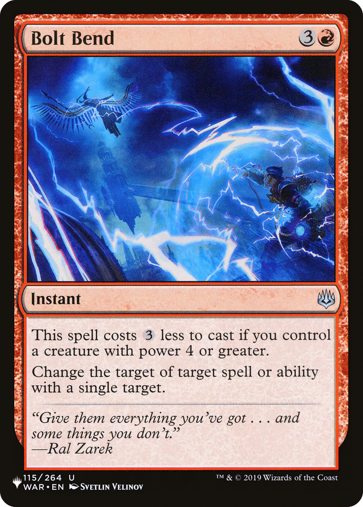 Bolt Bend — The List — Magic: The Gathering
