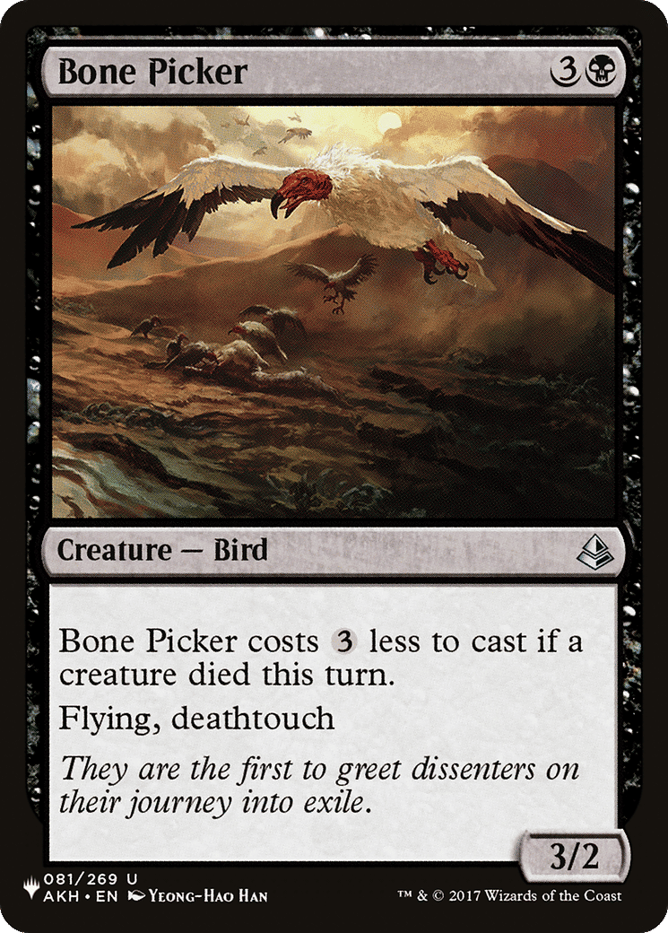 Bone Picker — The List — Magic: The Gathering