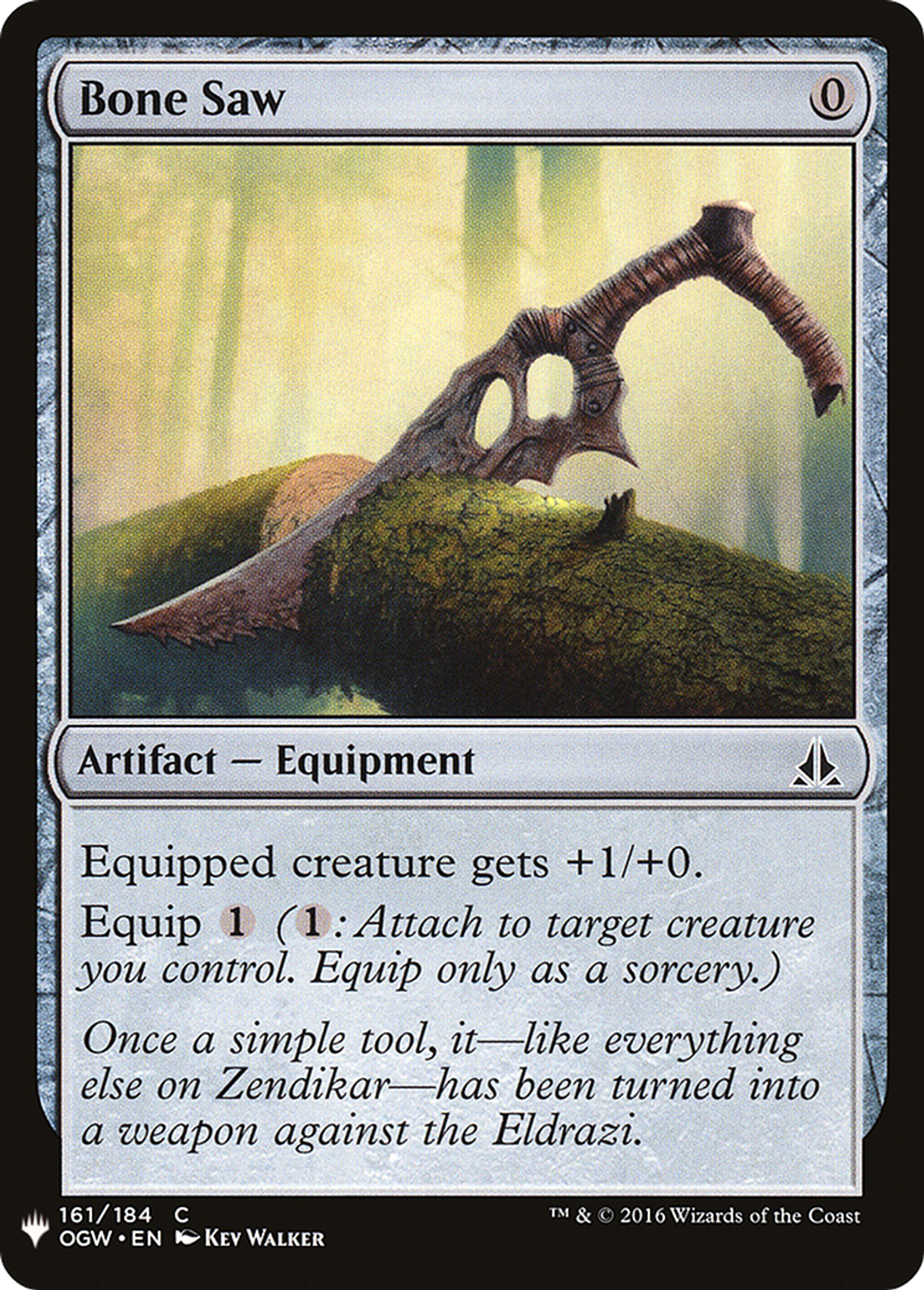 Bone Saw — The List — Magic: The Gathering