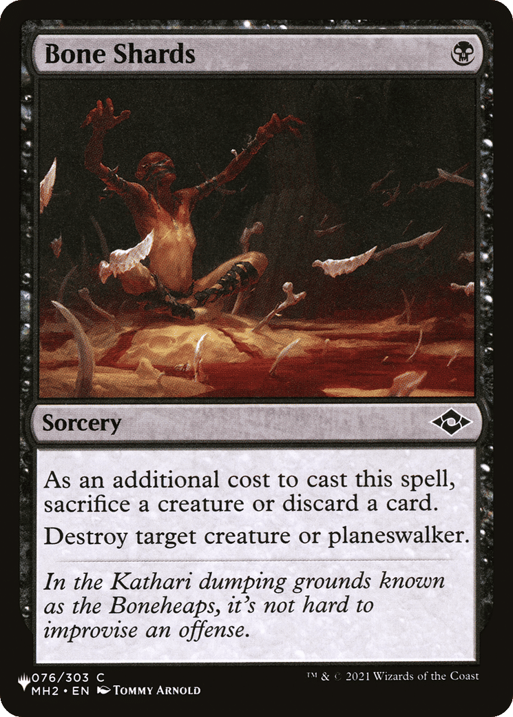 Bone Shards — The List — Magic: The Gathering