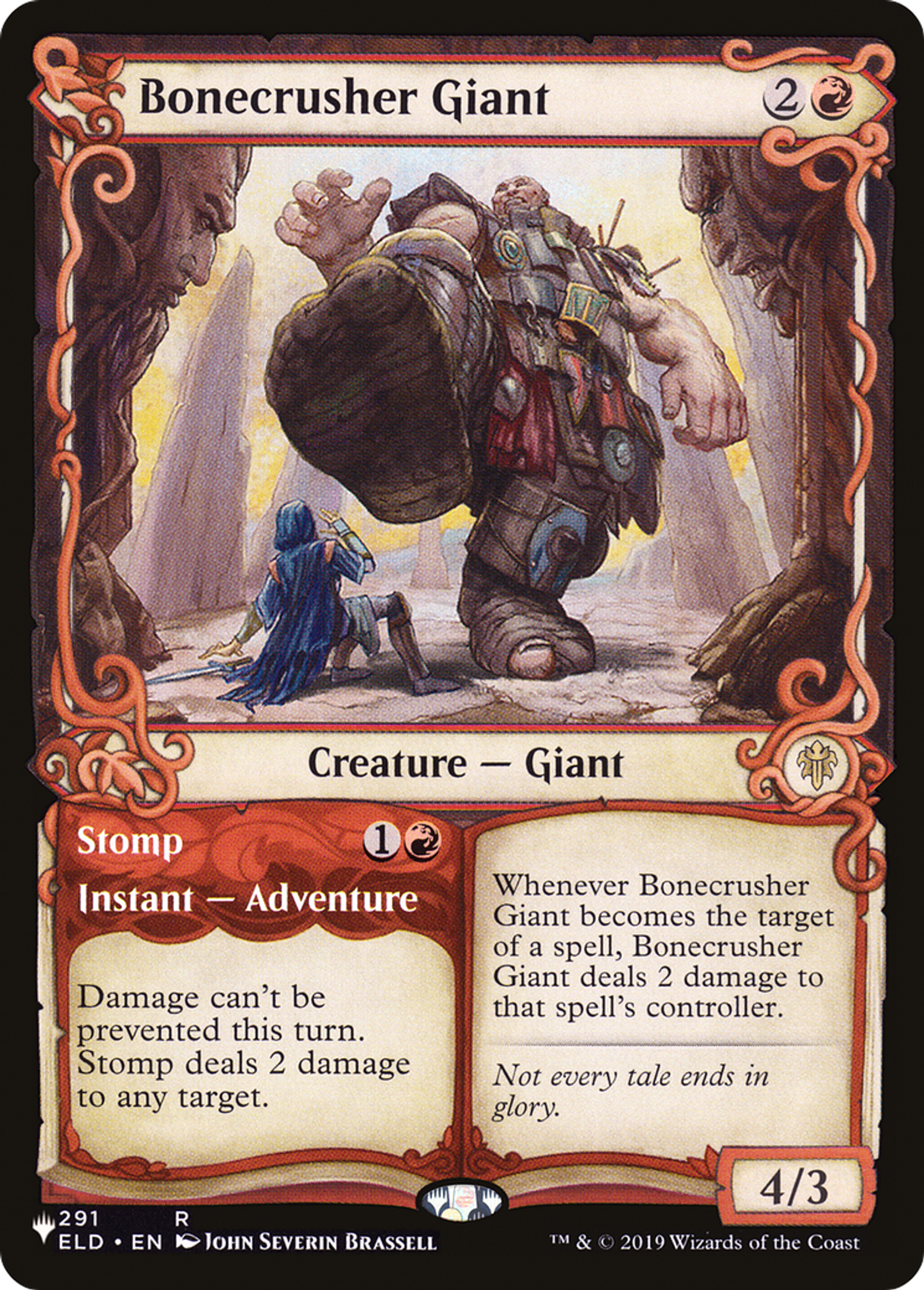 Bonecrusher Giant // Stomp — The List — Magic: The Gathering