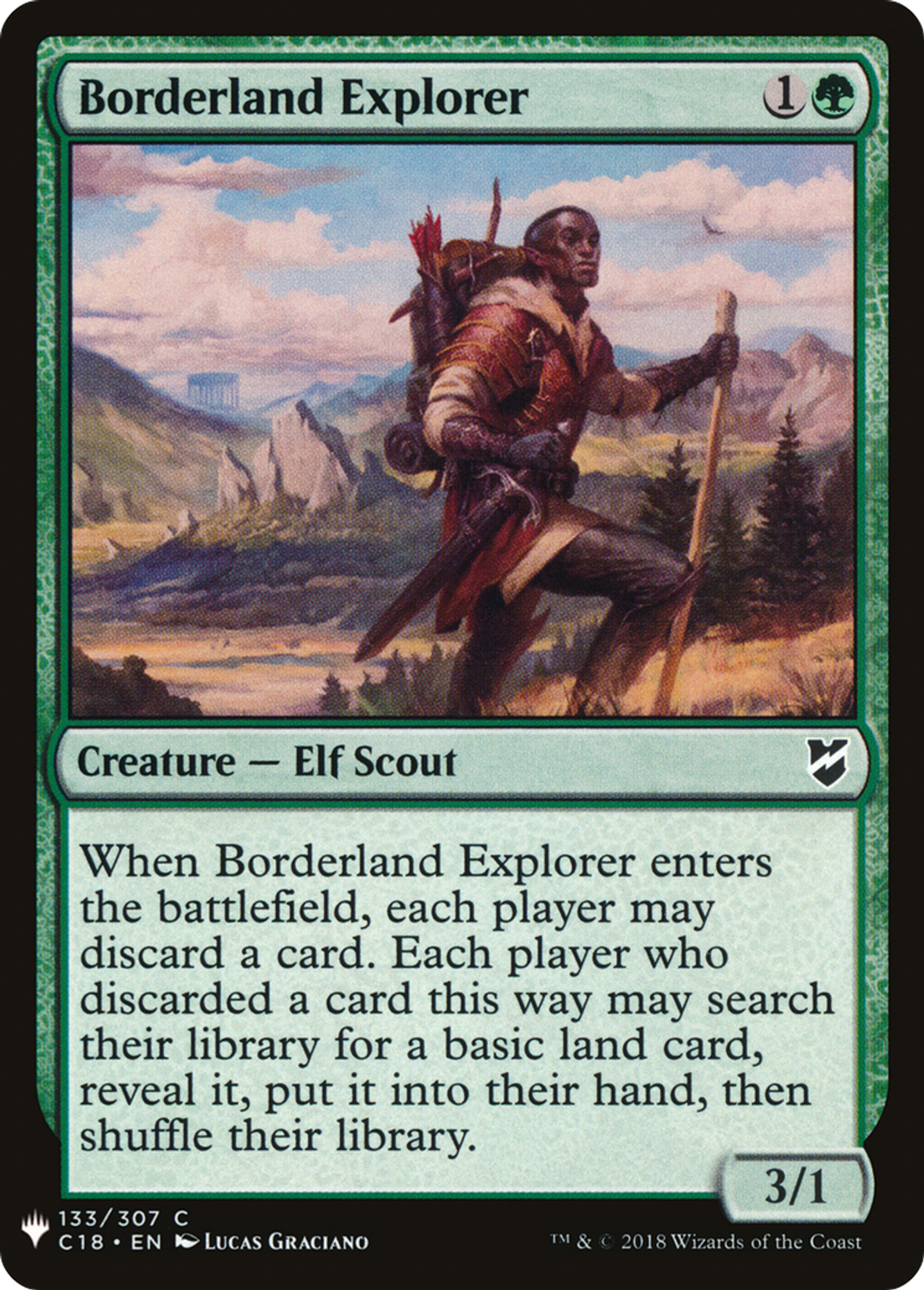 Borderland Explorer — The List — Magic: The Gathering