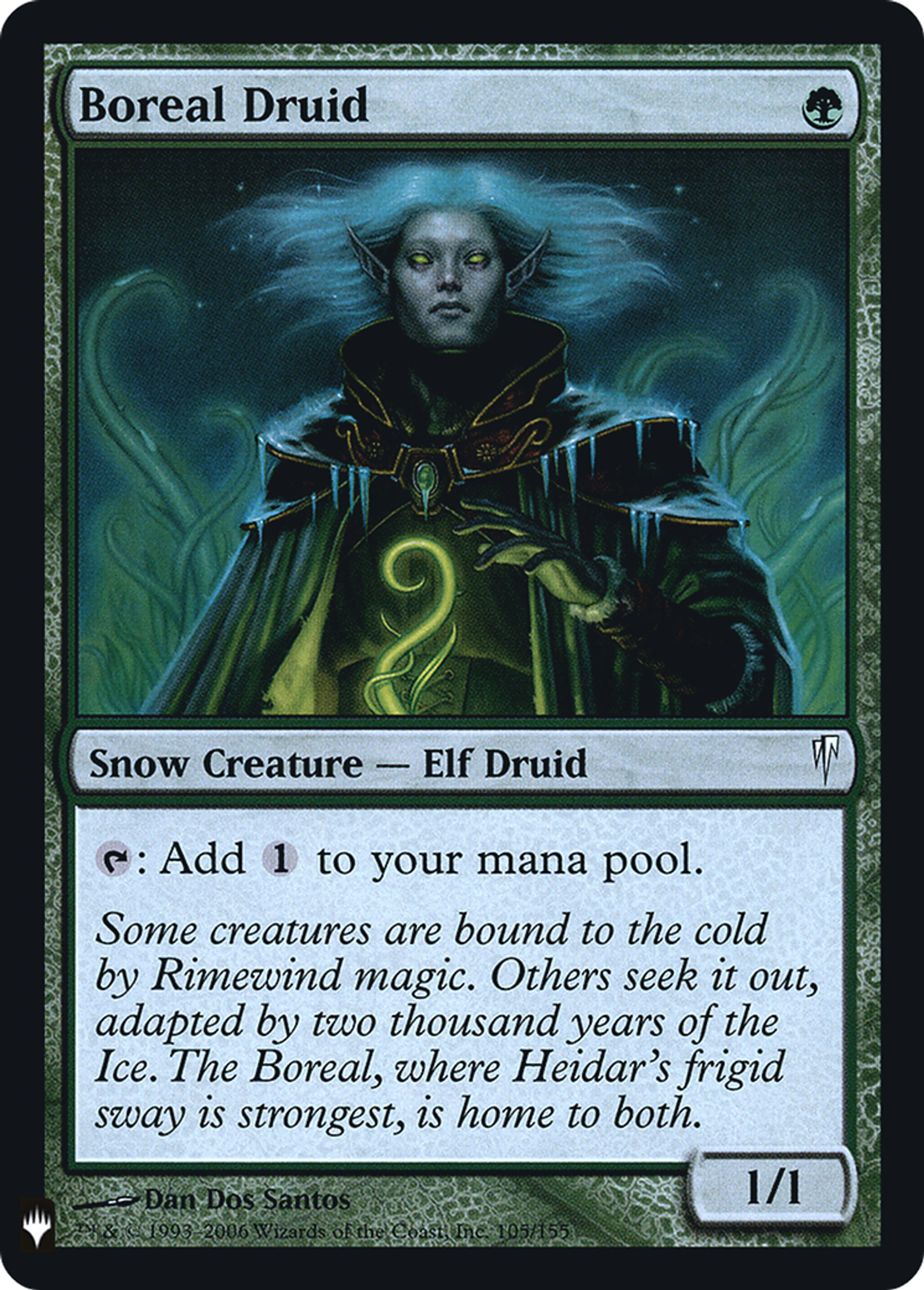 Druide de Boréal — The List — Magic: The Gathering