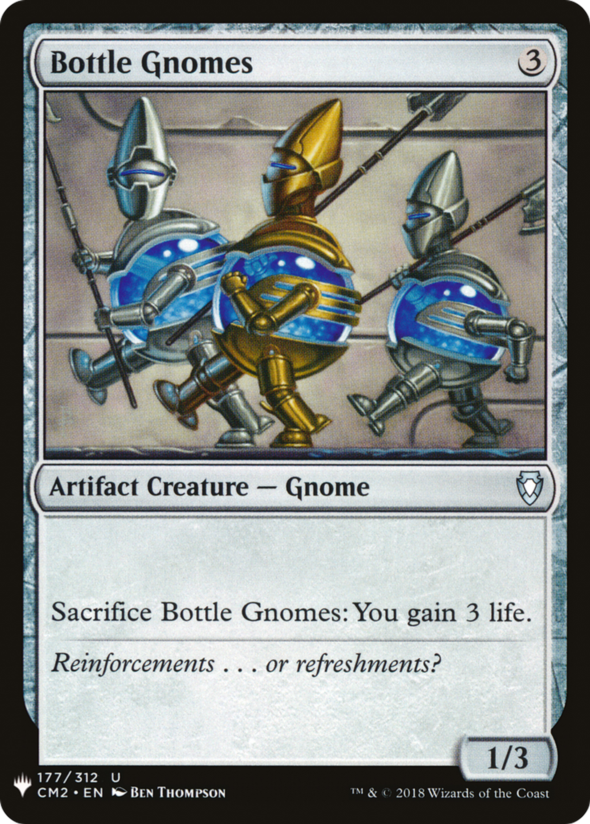 Bottle Gnomes — The List — Magic: The Gathering
