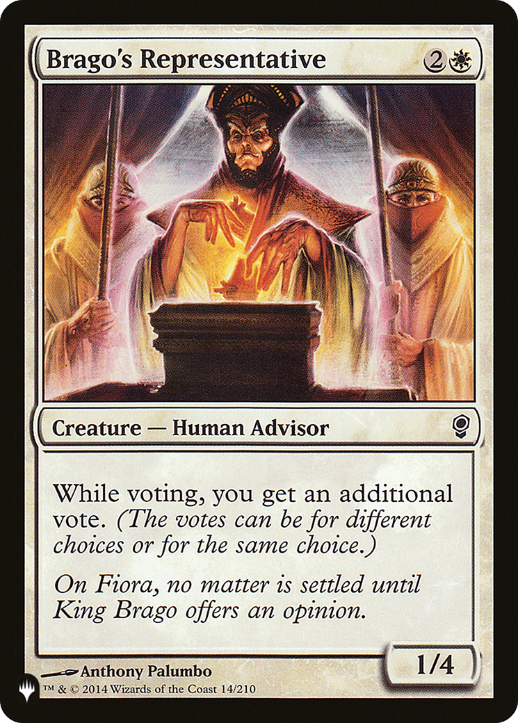 Brago's Representative — The List — Magic: The Gathering