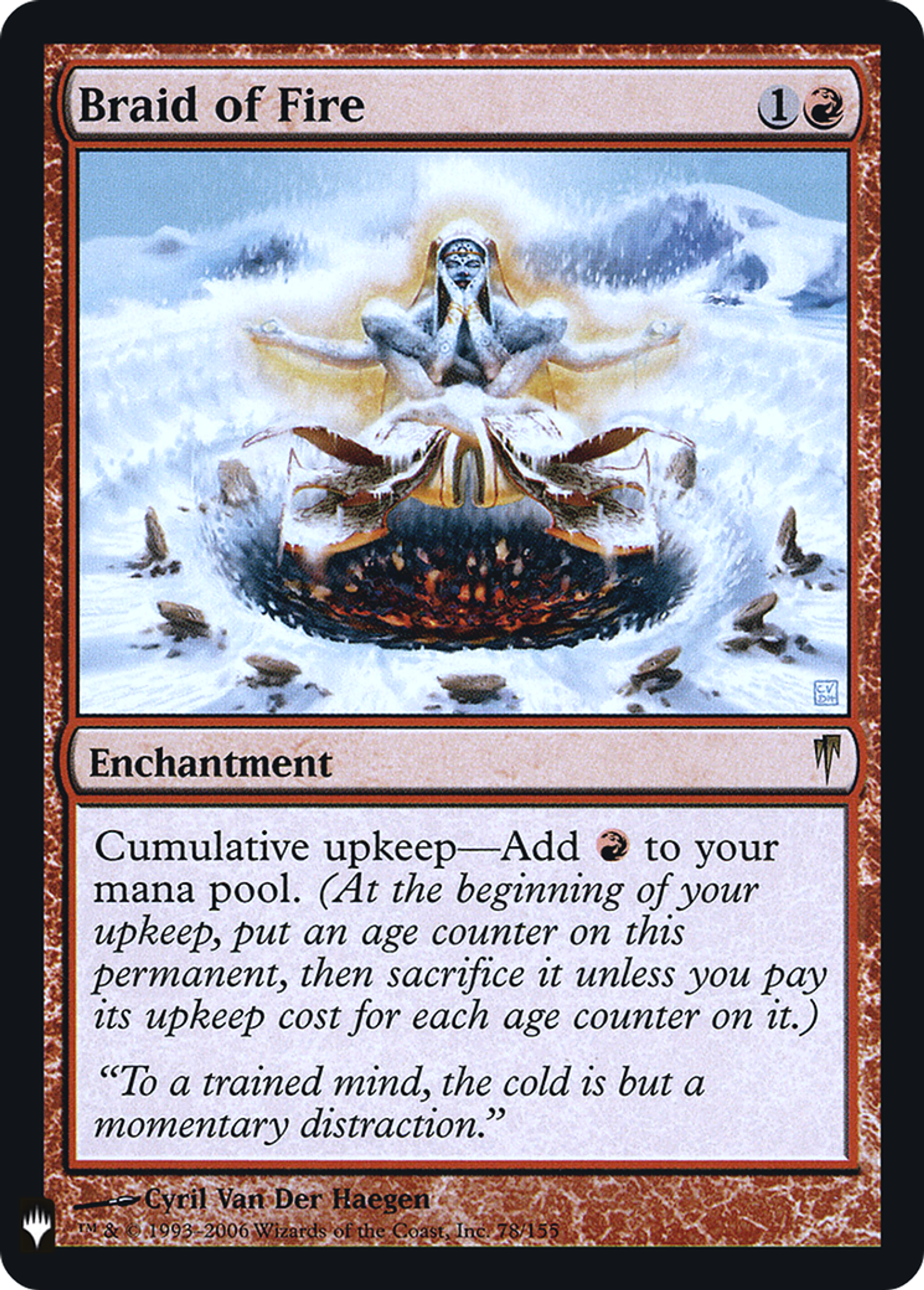Braid of Fire — The List — Magic: The Gathering
