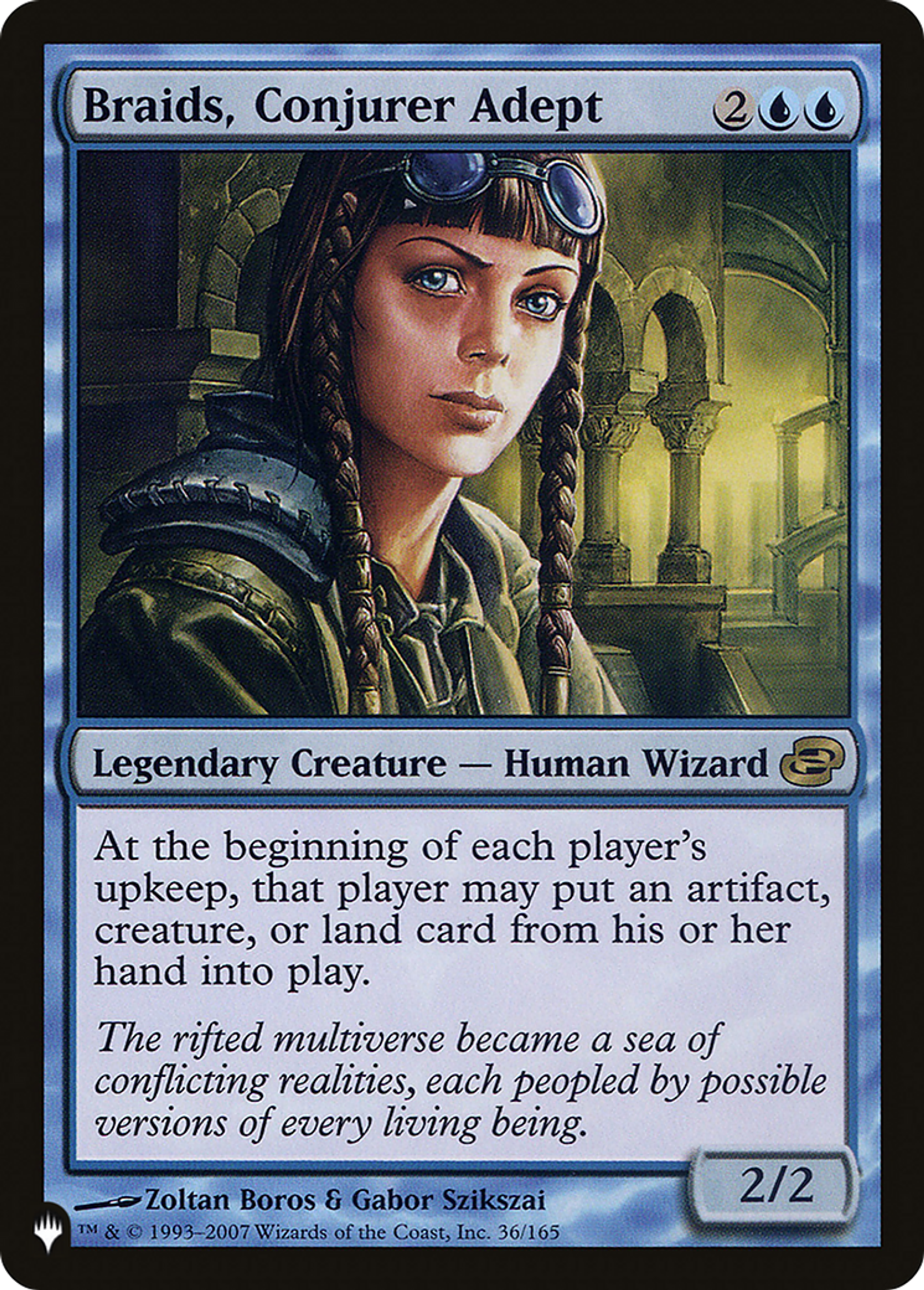 Nattes, experte en conjuration — The List — Magic: The Gathering