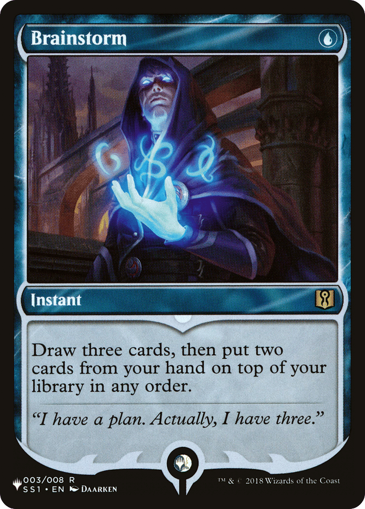 Brainstorm — The List — Magic: The Gathering