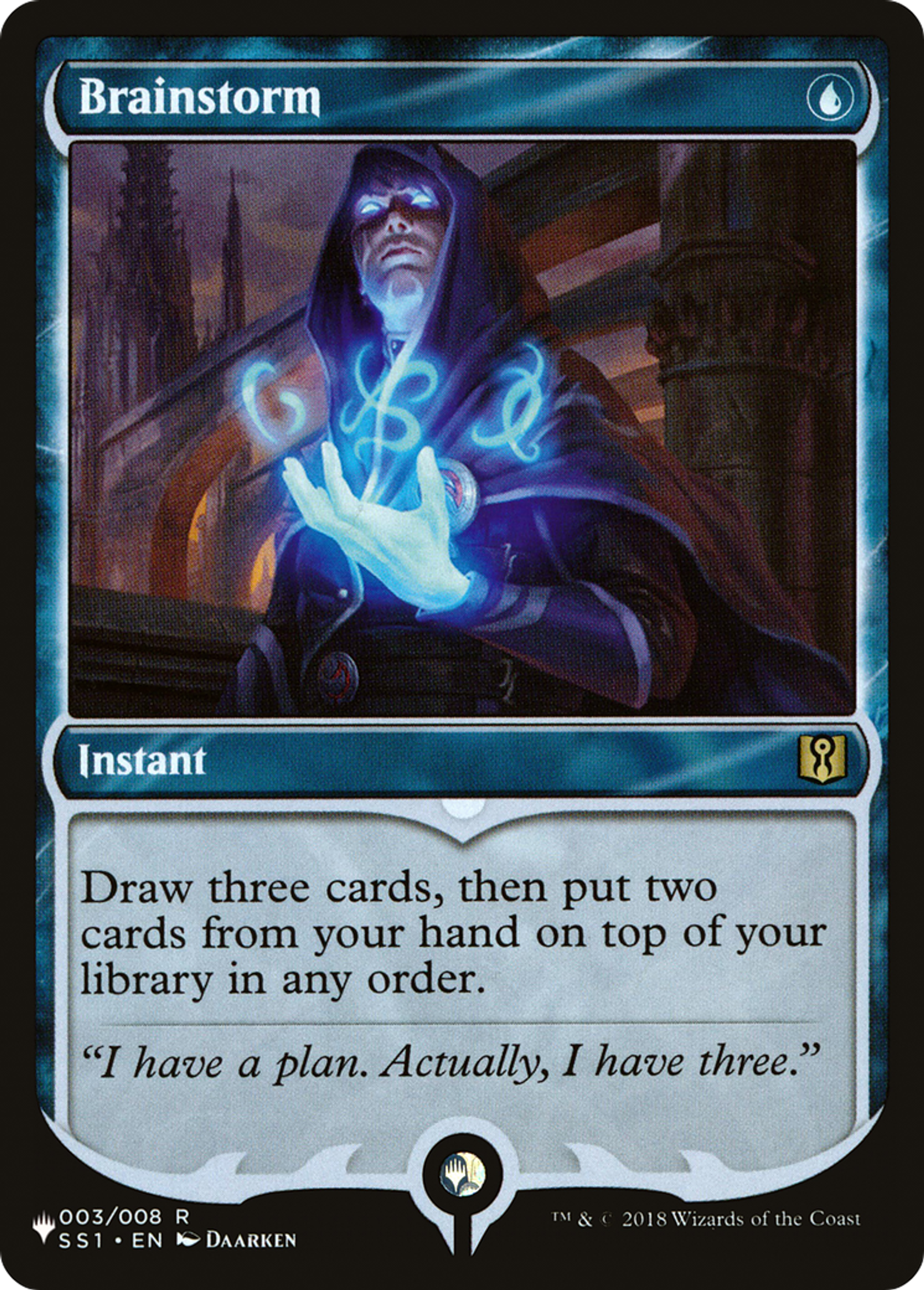 Brainstorm — The List — Magic: The Gathering
