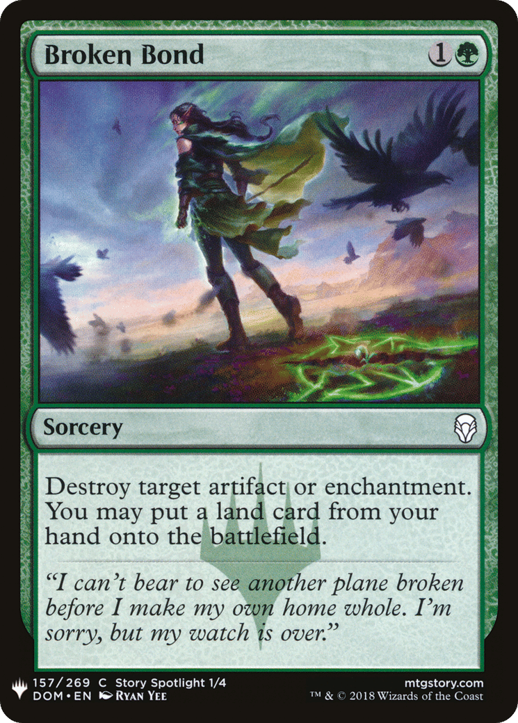 Broken Bond — The List — Magic: The Gathering