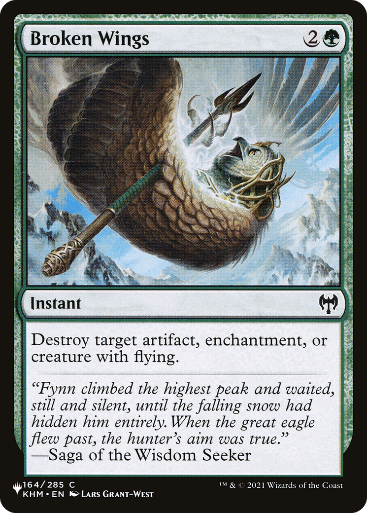 Ailes brisées — The List — Magic: The Gathering