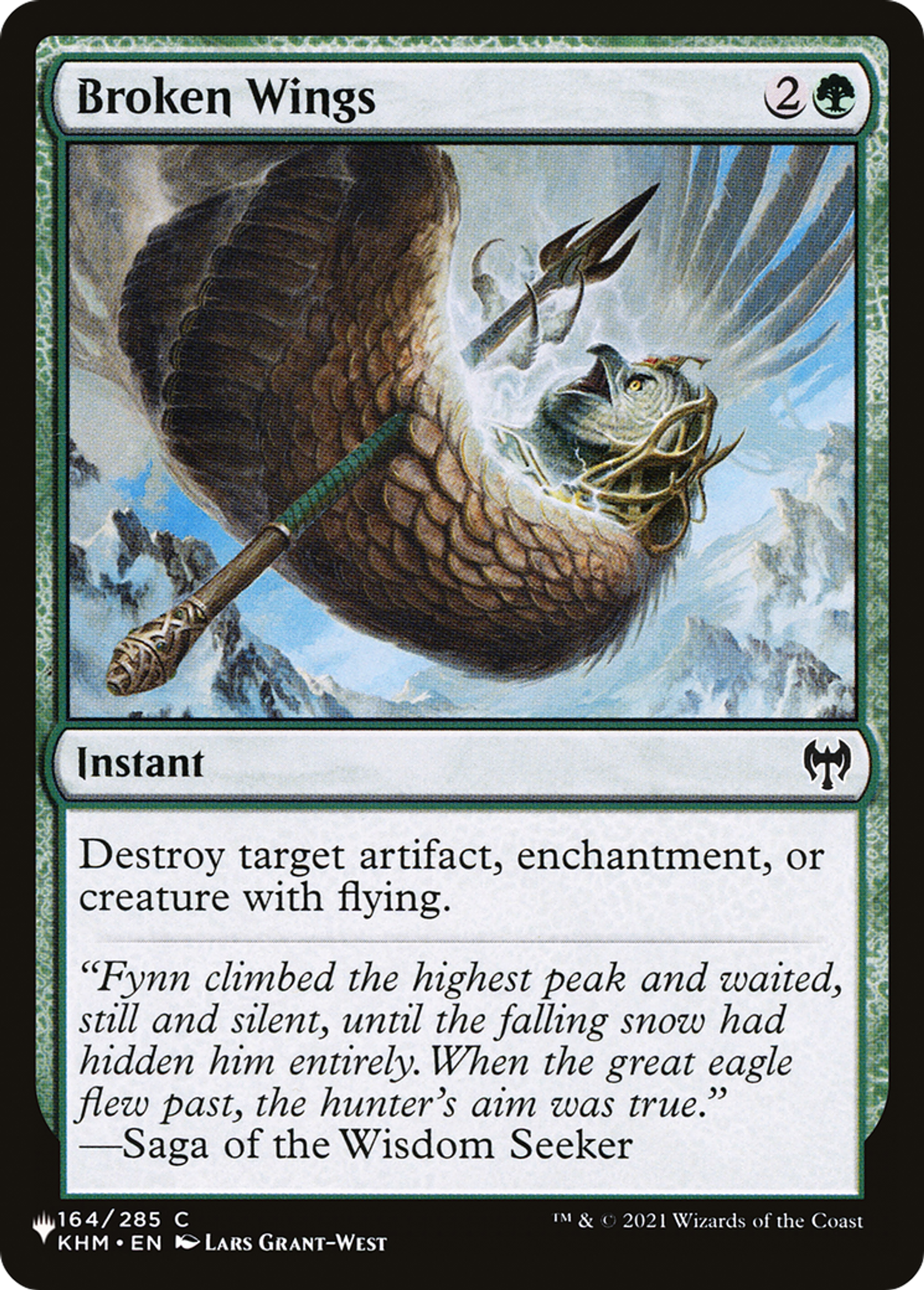Ailes brisées — The List — Magic: The Gathering
