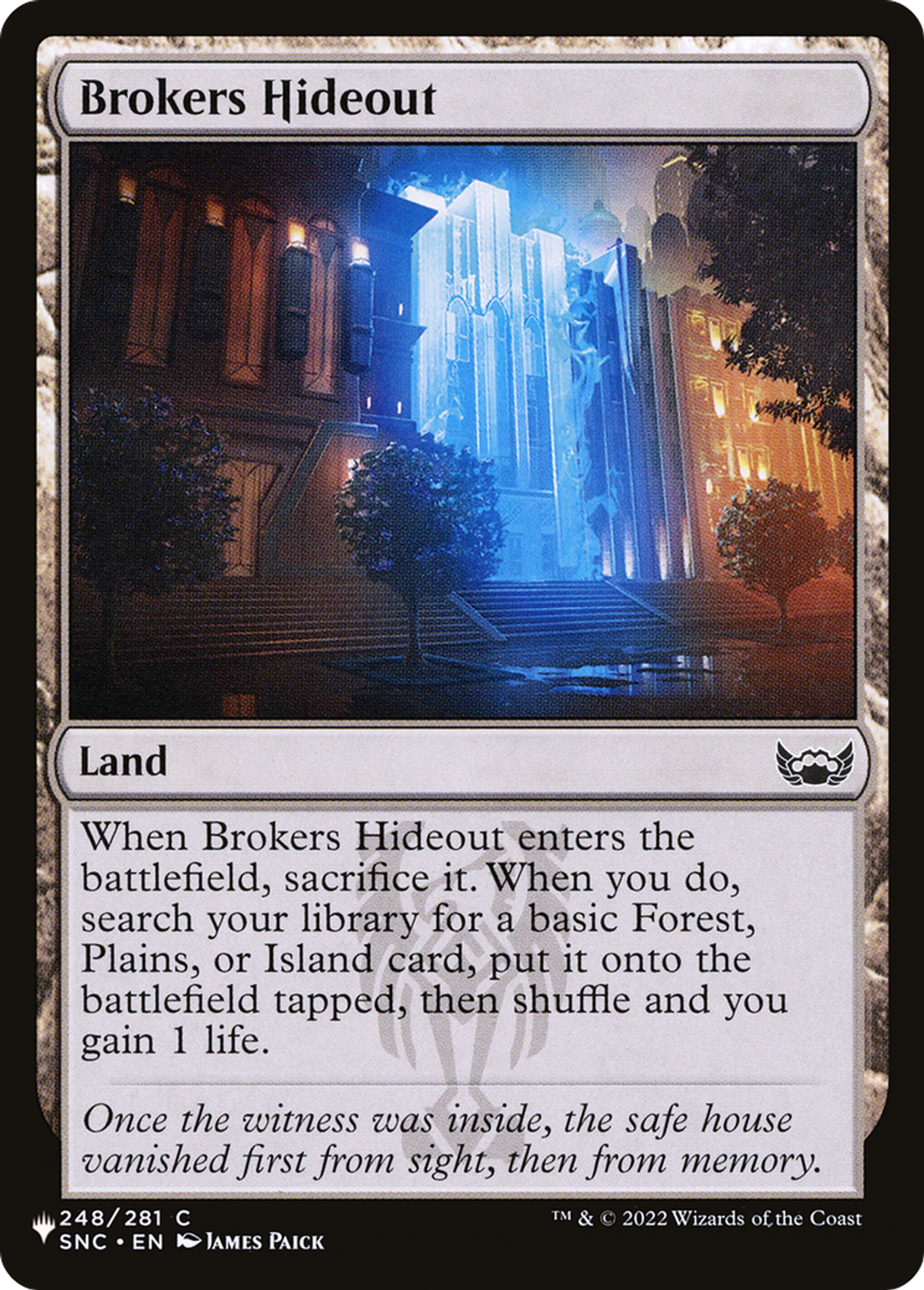 Brokers Hideout — The List — Magic: The Gathering