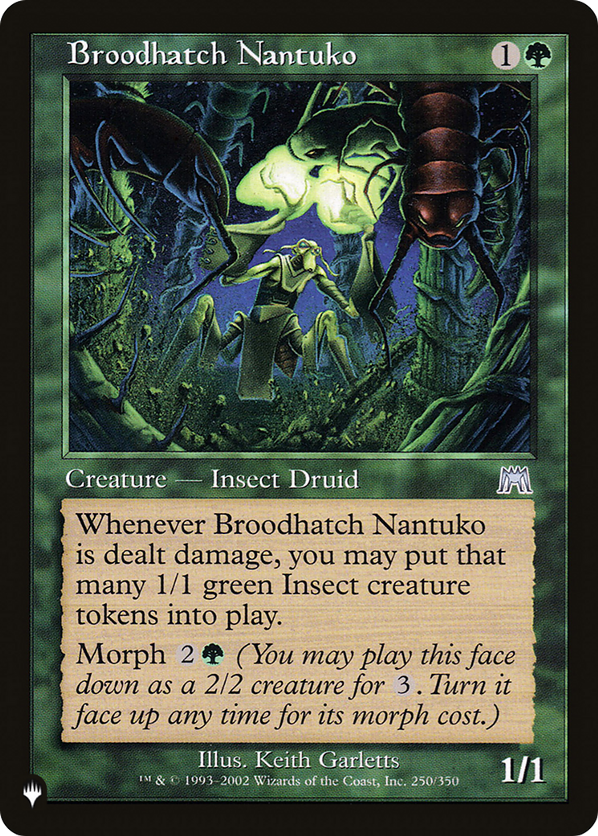 Nantuko de la couvée — The List — Magic: The Gathering