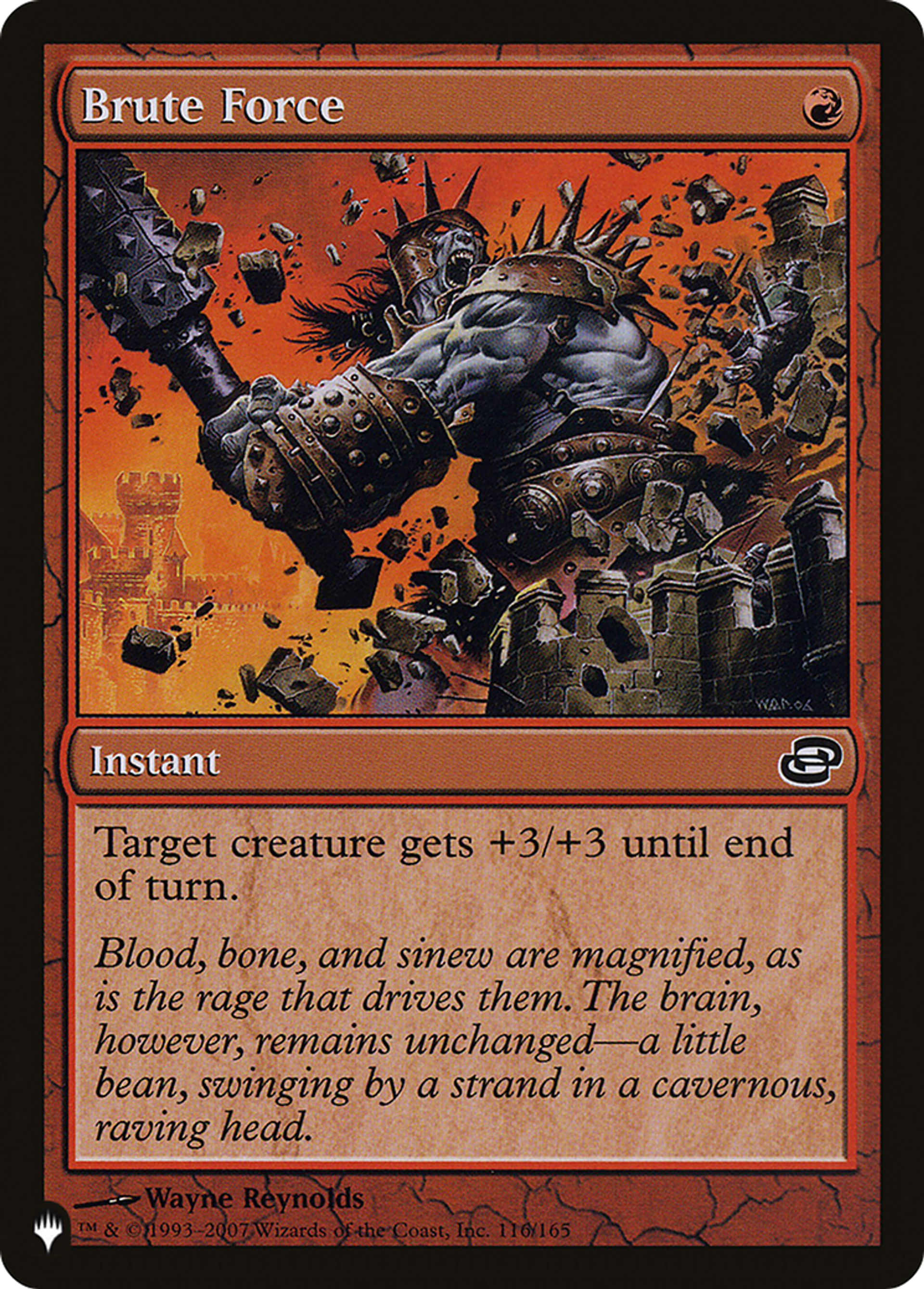 Force brute — The List — Magic: The Gathering