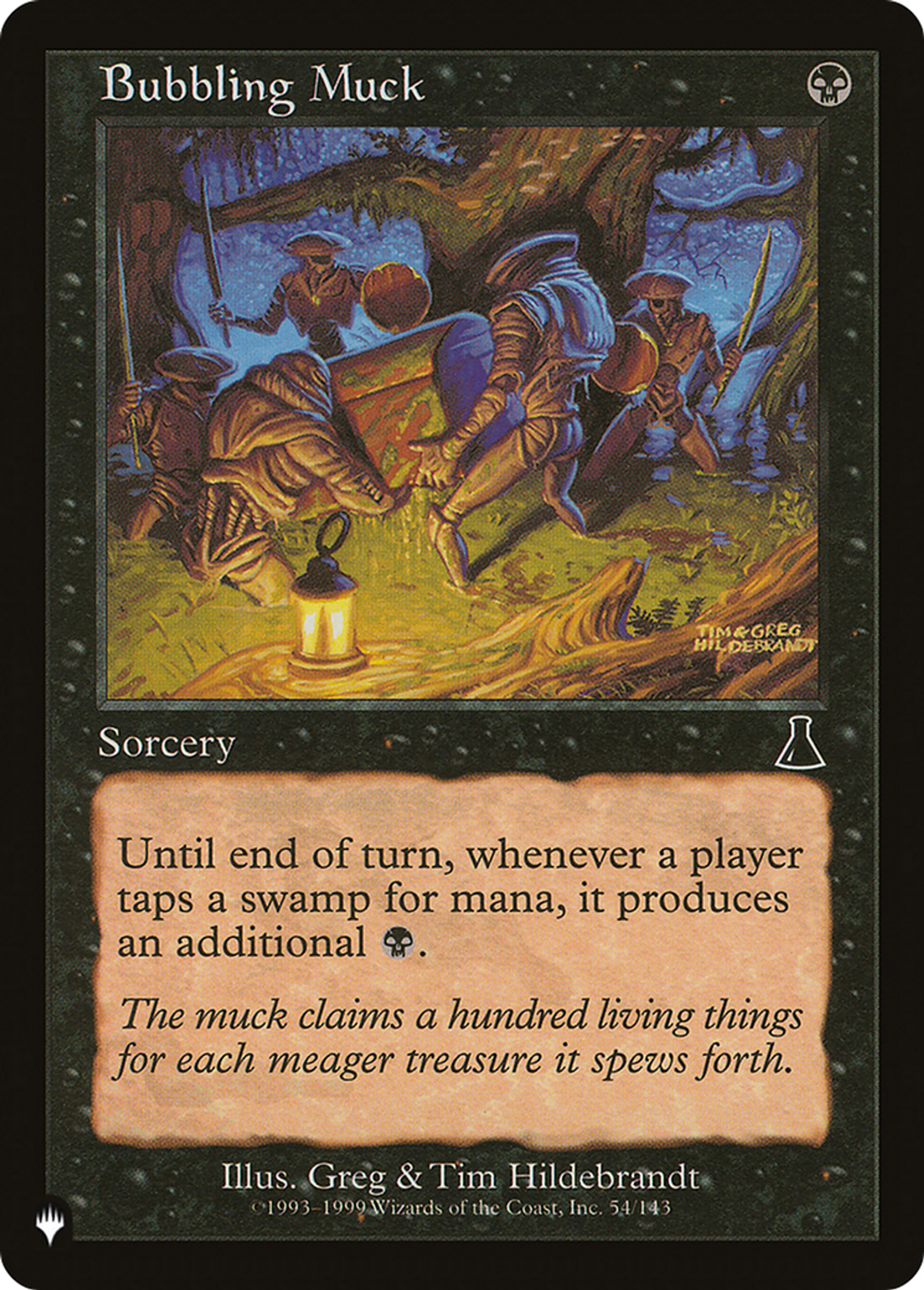 Bubbling Muck — The List — Magic: The Gathering