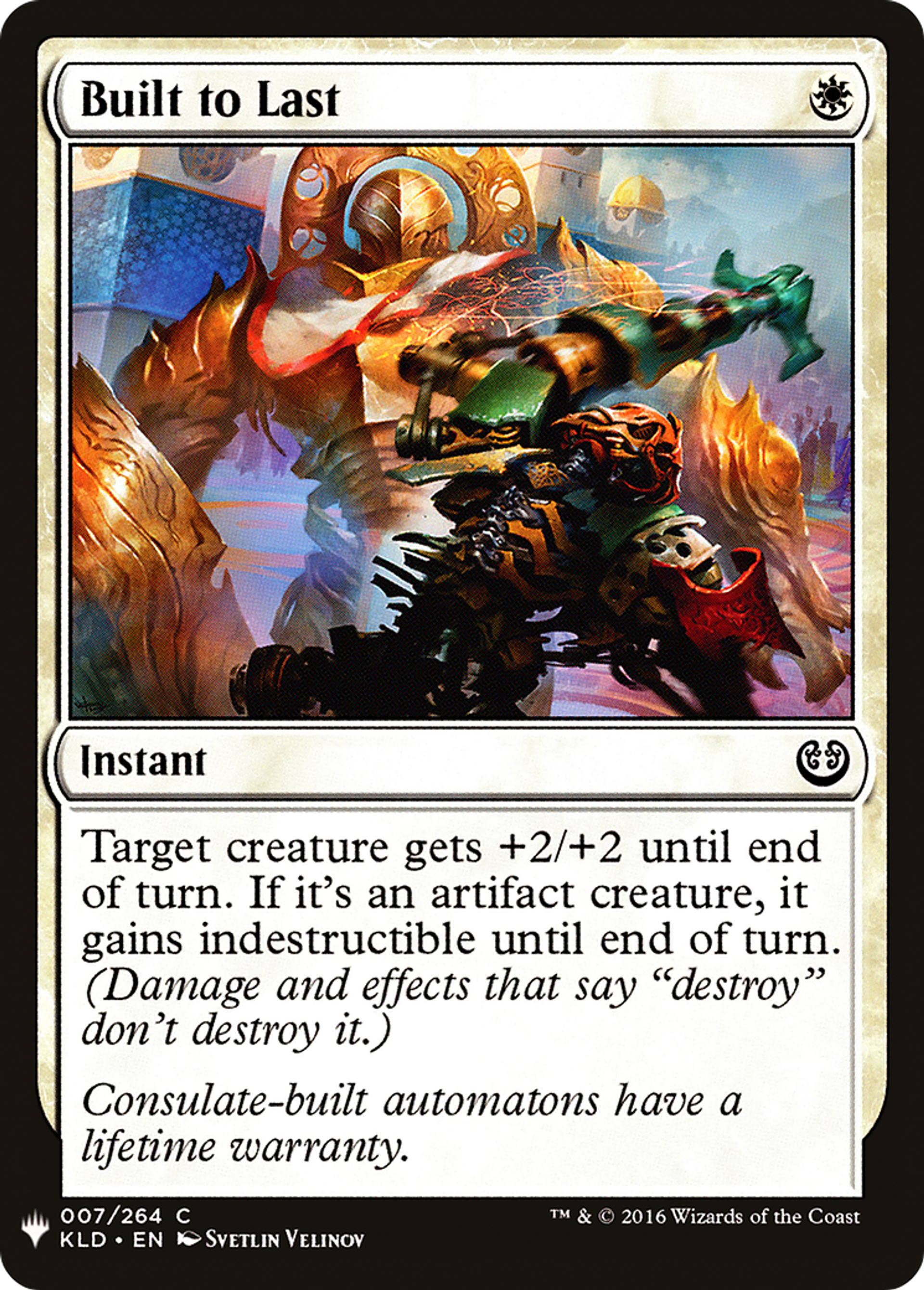 Built to Last — The List — Magic: The Gathering