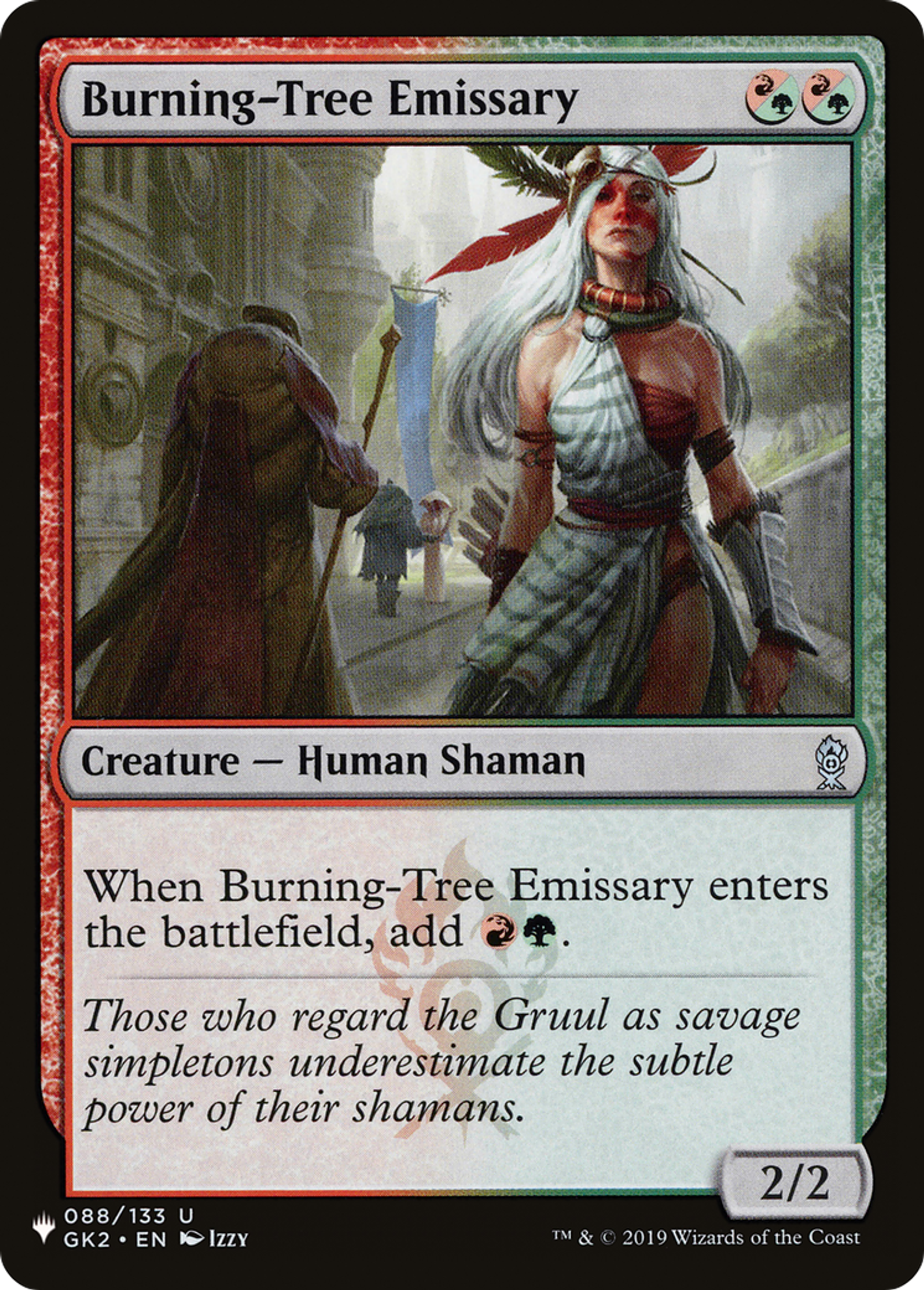 Burning-Tree Emissary — The List — Magic: The Gathering